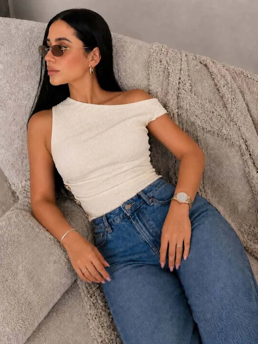 Blusa julianne (beige)