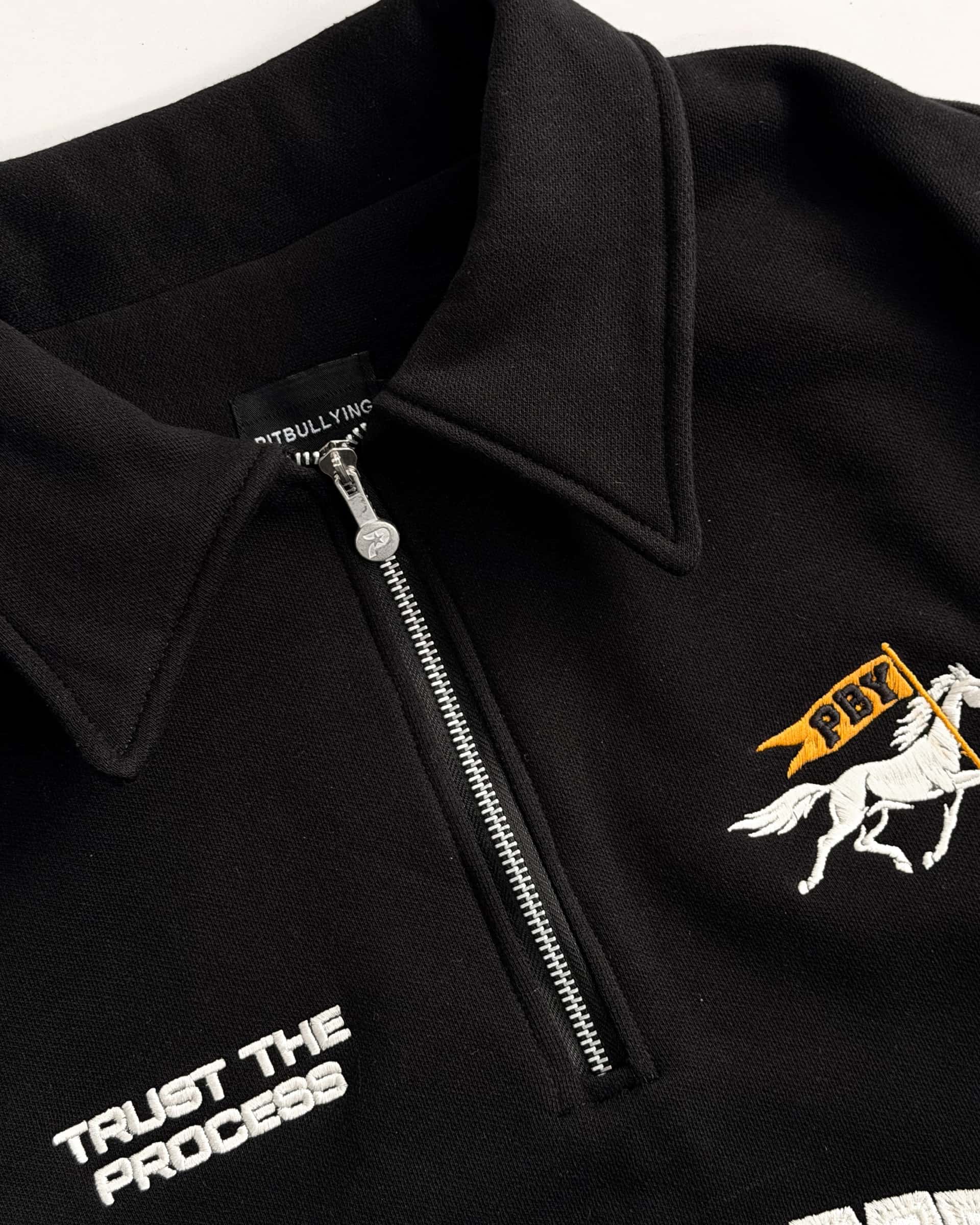 PULLOVER SIN MIRAR A LOS LADOS NEGRO - miniatura 5