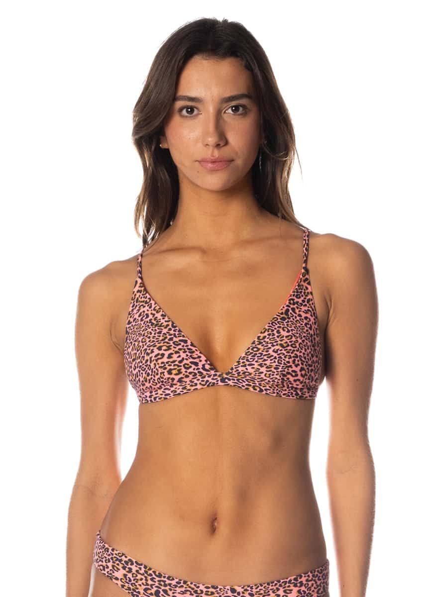 Maaji Coral Panther Ivy Fixed Triangle Top - miniatura 3
