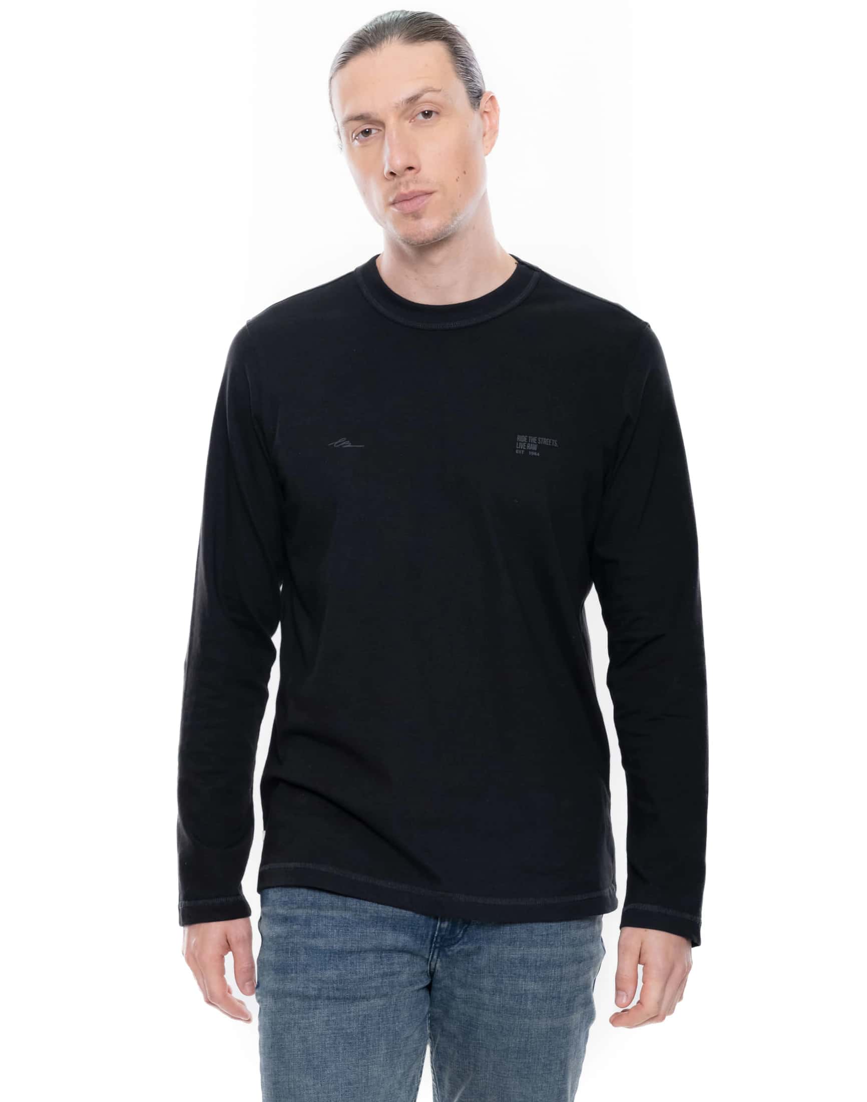 Camiseta Manga Larga Unicolor