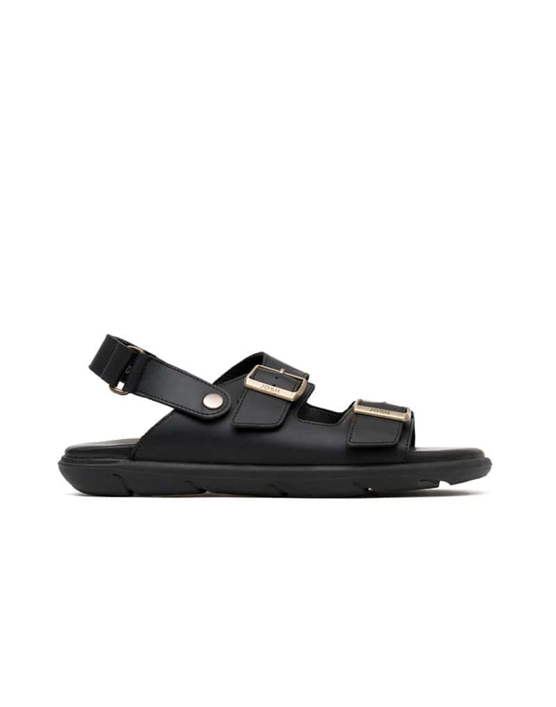 Sandalia Casual para hombre en Cuero color Negro - Marca Josh Ref. FIYI05