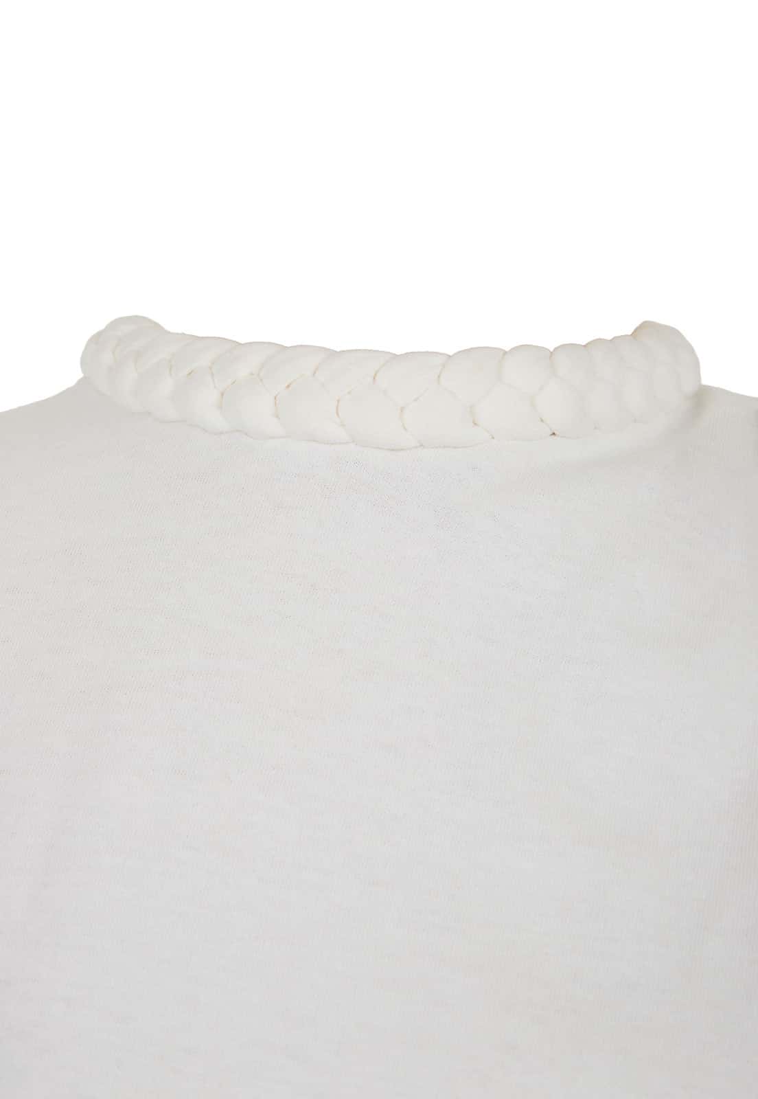 ONE-SLEEVE BRAIDED T-SHIRT - miniatura 3