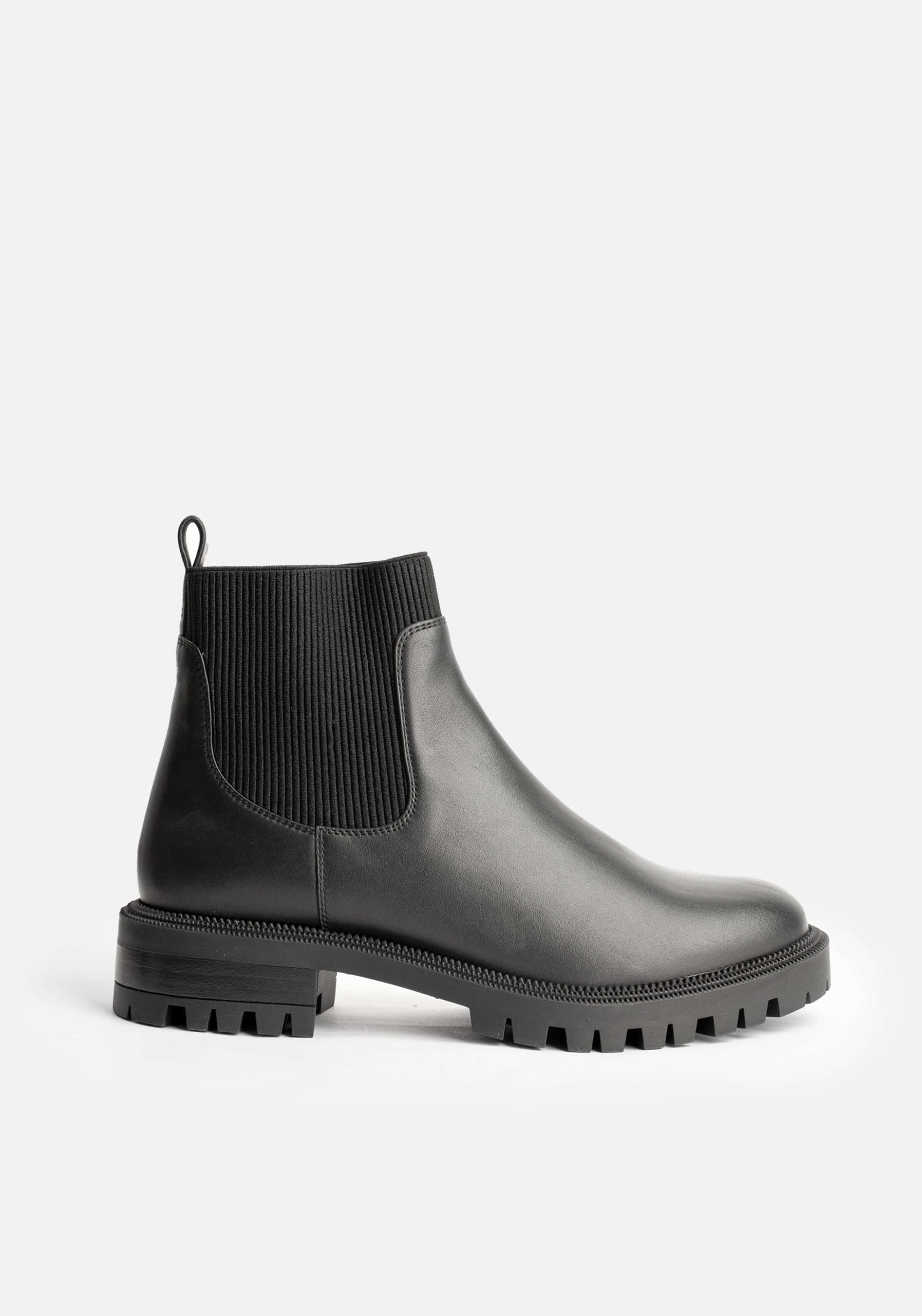 Botas Chelsea Mujer Negro