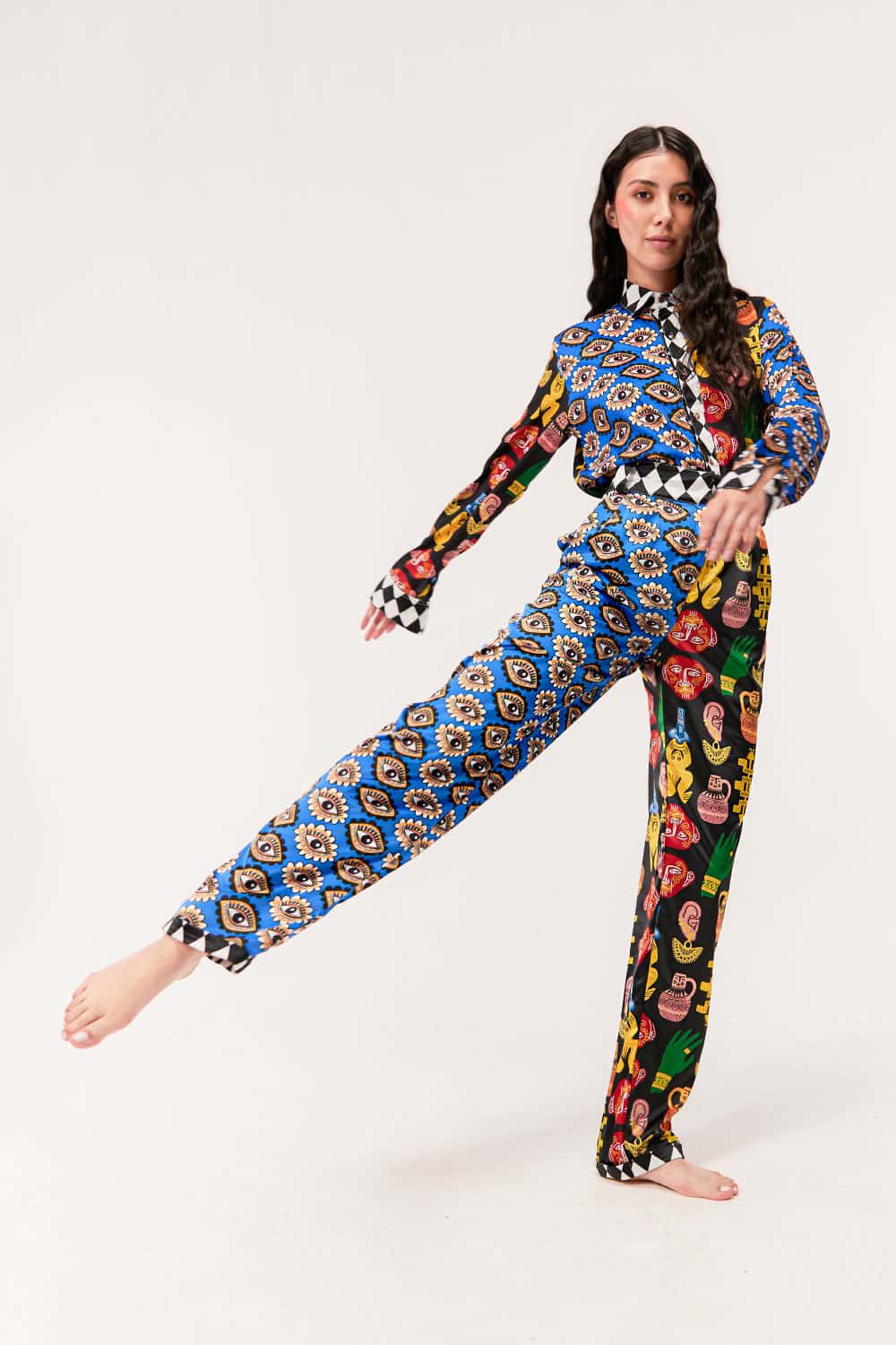 Pantalón Unisex / Estampado Sentido Precolombino