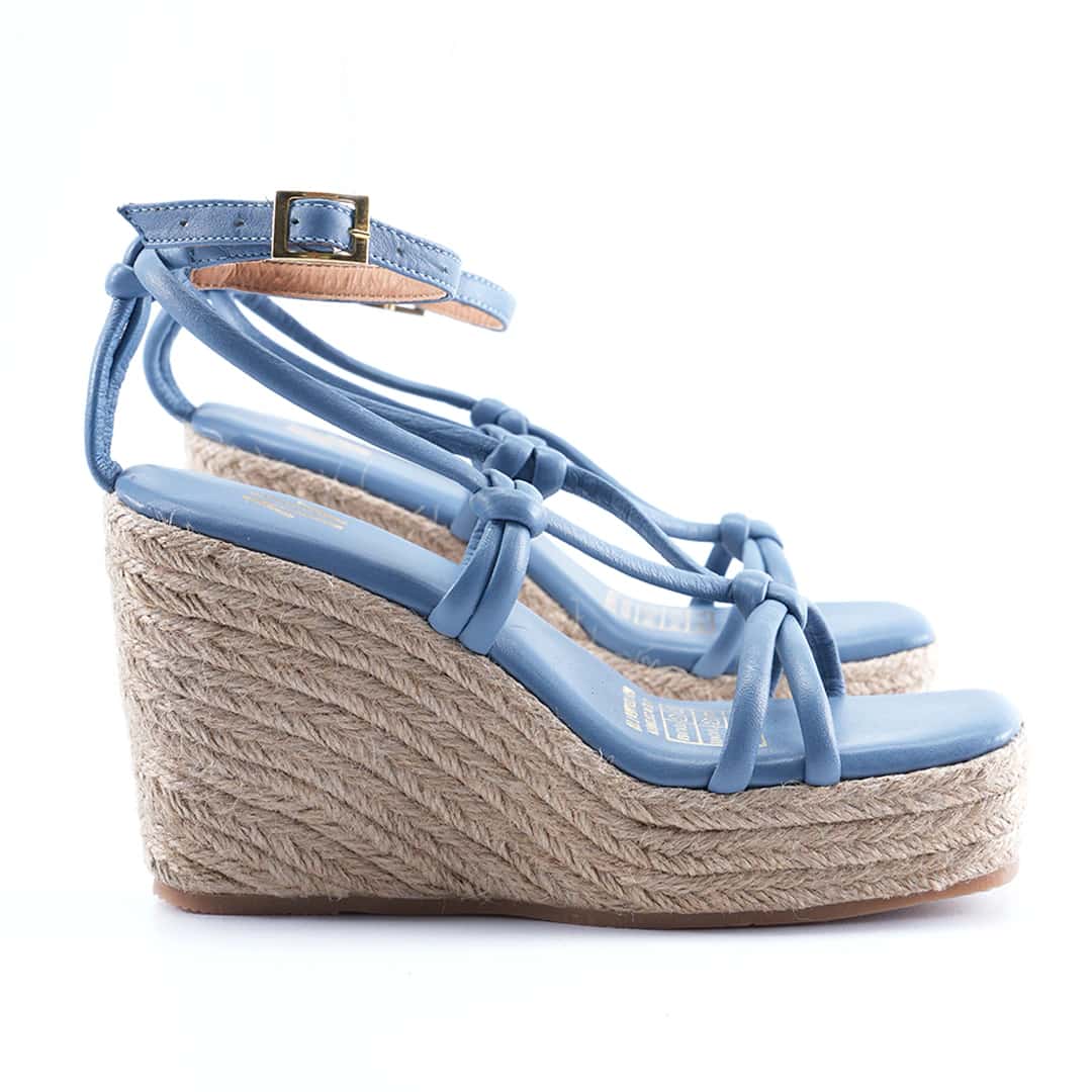 Silvia Cobos Louise Wedges Azul