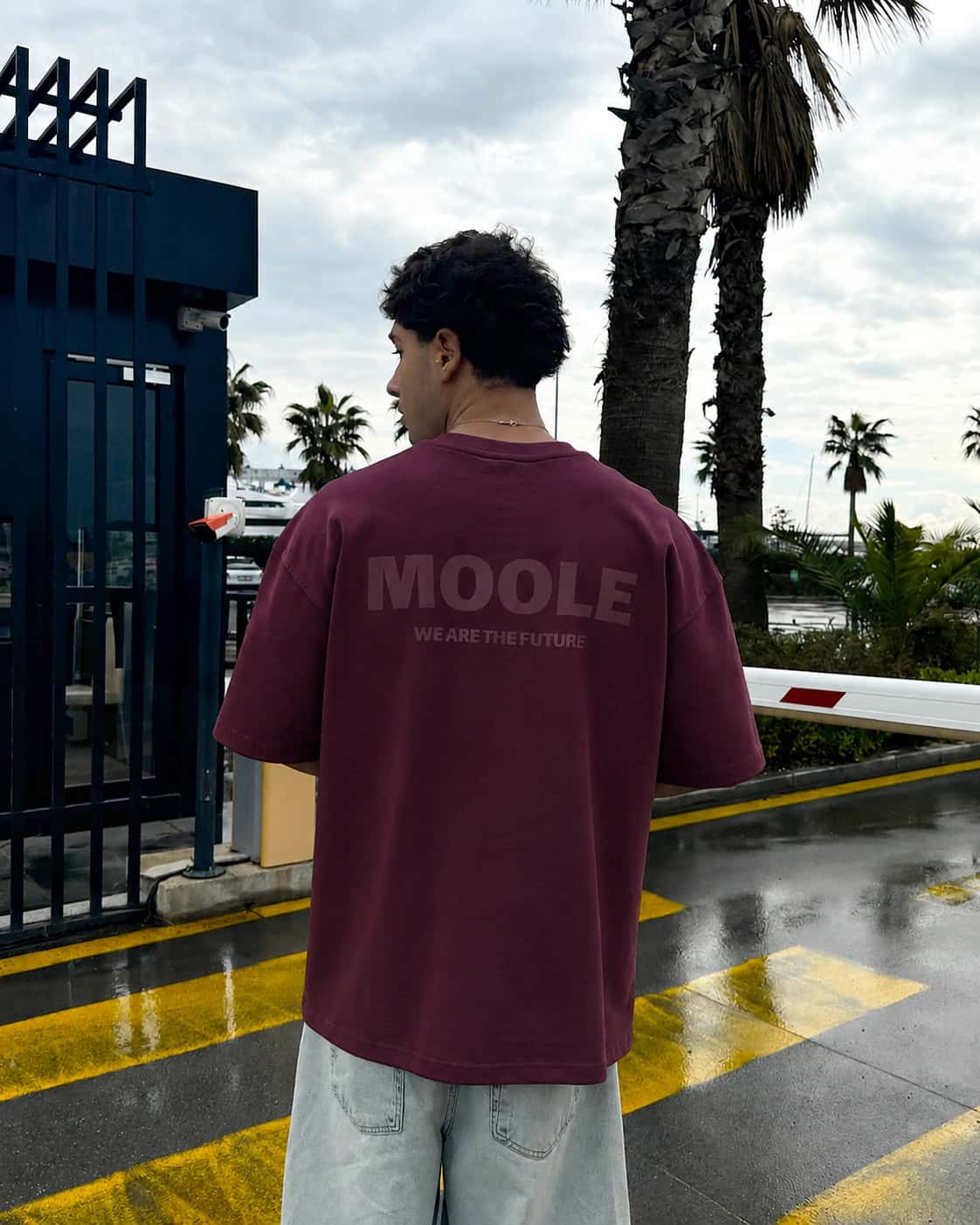 CAMISETA OVERSIZE ALTO GRAMAJE - miniatura 2