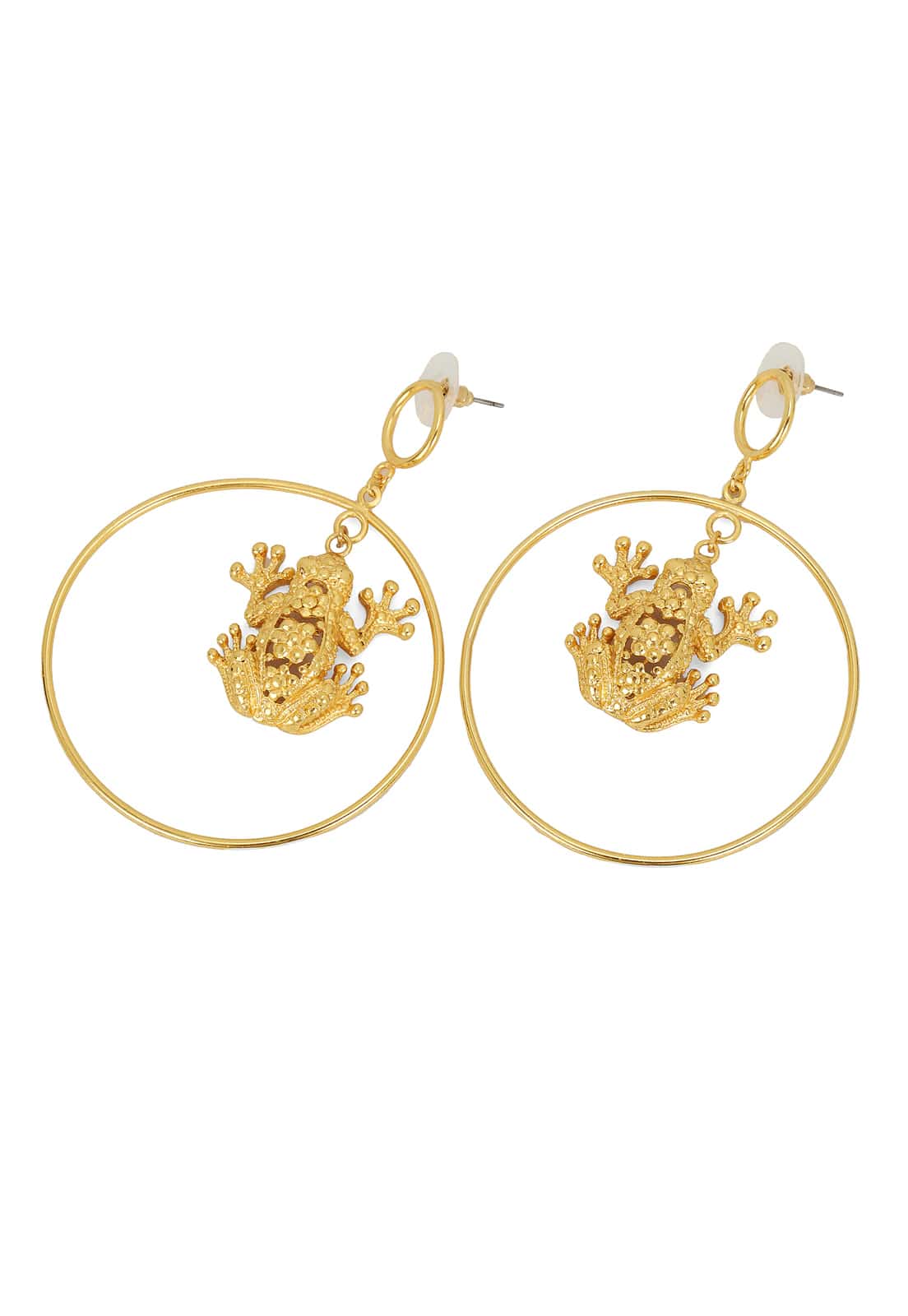 Kiss The Frog Maxi Hoops