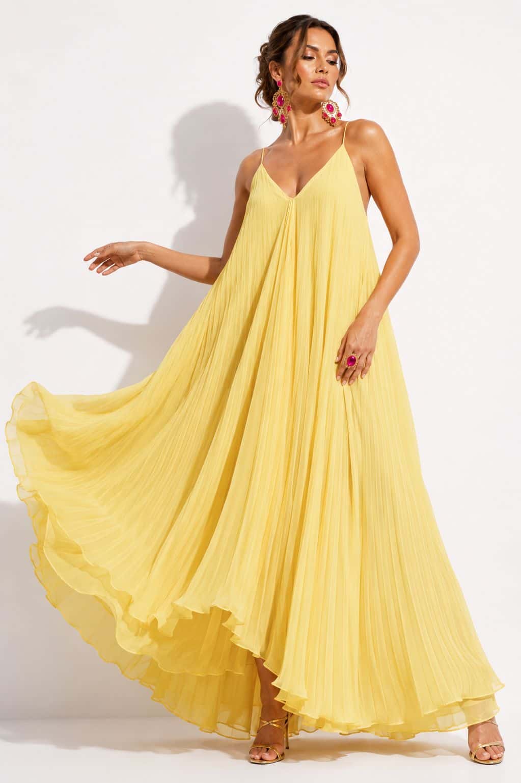 Vestido Suarez Amarillo - miniatura 2