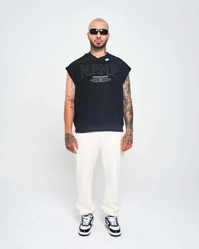 Camiseta Negra Tank Boxy Sleeveless - miniatura 6