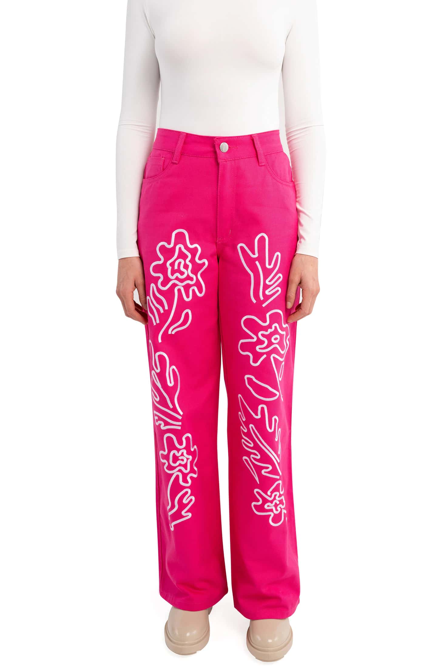 Jardin Pantalon Fucsia