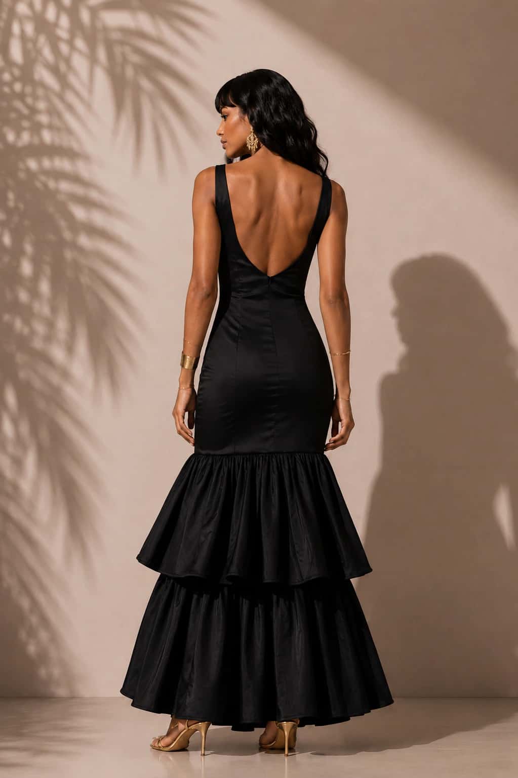 Vestido Adell Negro - miniatura 3