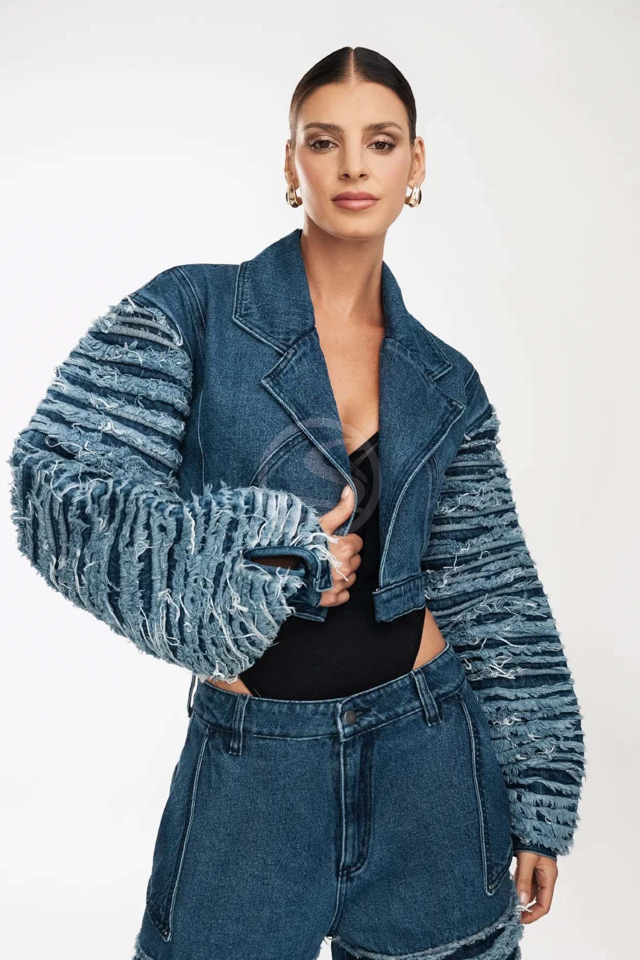 Chaqueta Mandato Azul Santísimas Ref. S-673