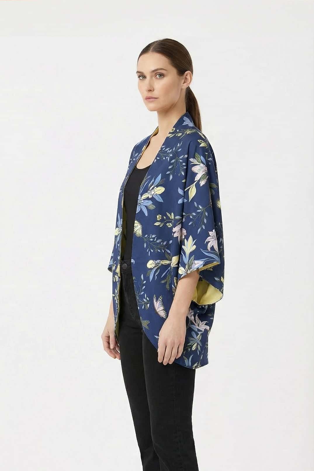 Kimono Savia Achira Azul - miniatura 3