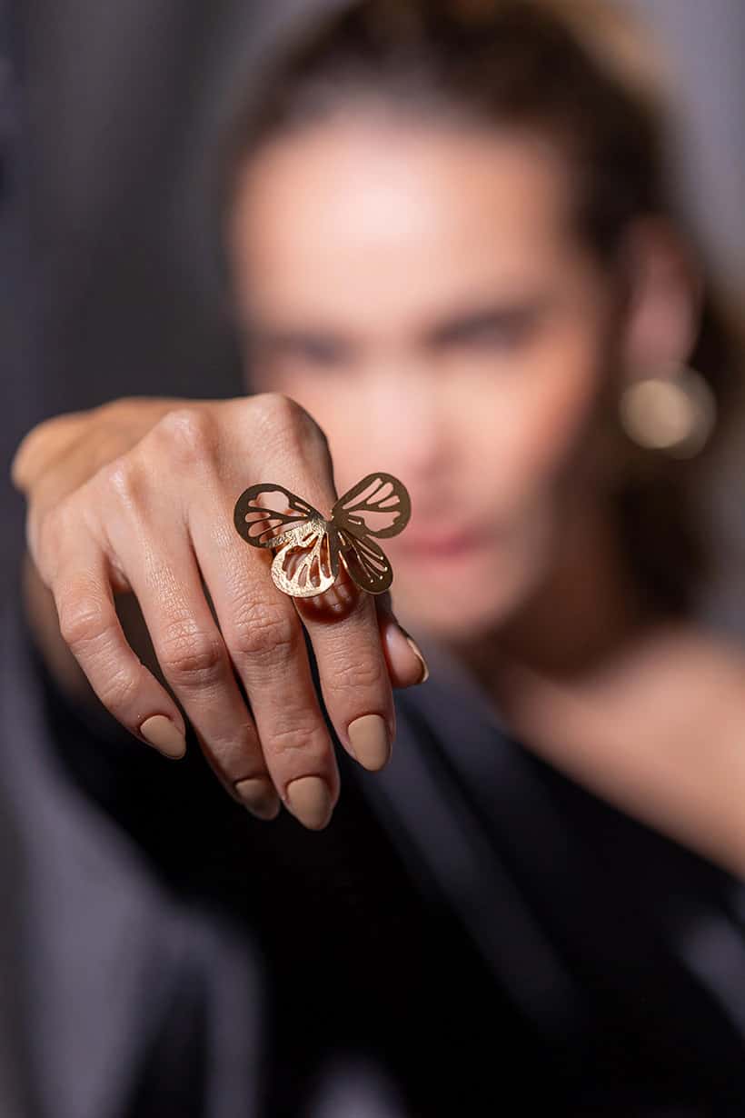 Anillo Farfalla - miniatura 2