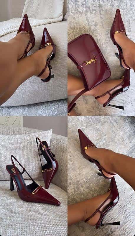 STILETOS YSL VINOTINTO