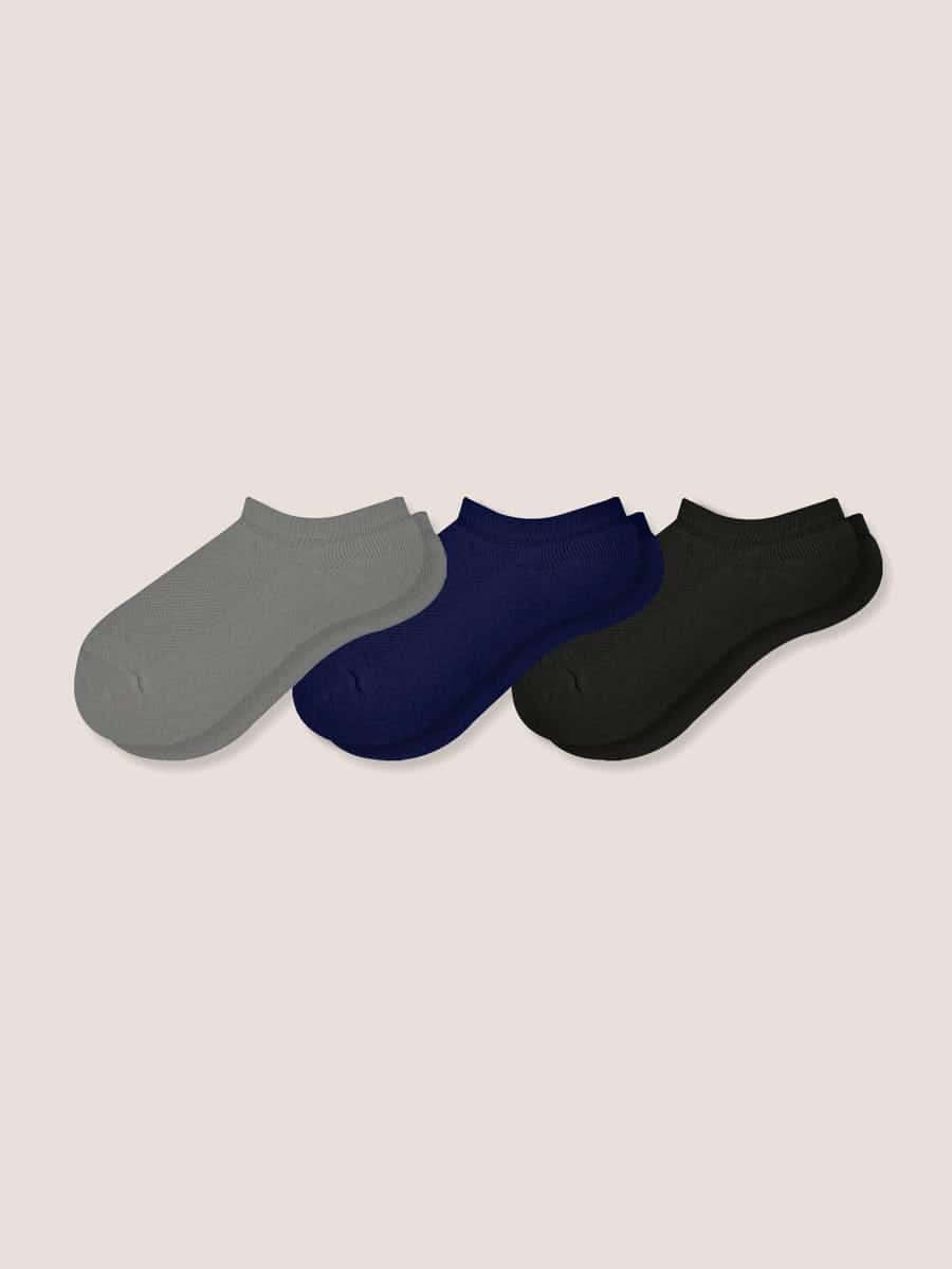 Media Semi Acolchada Unisex Paq. X3