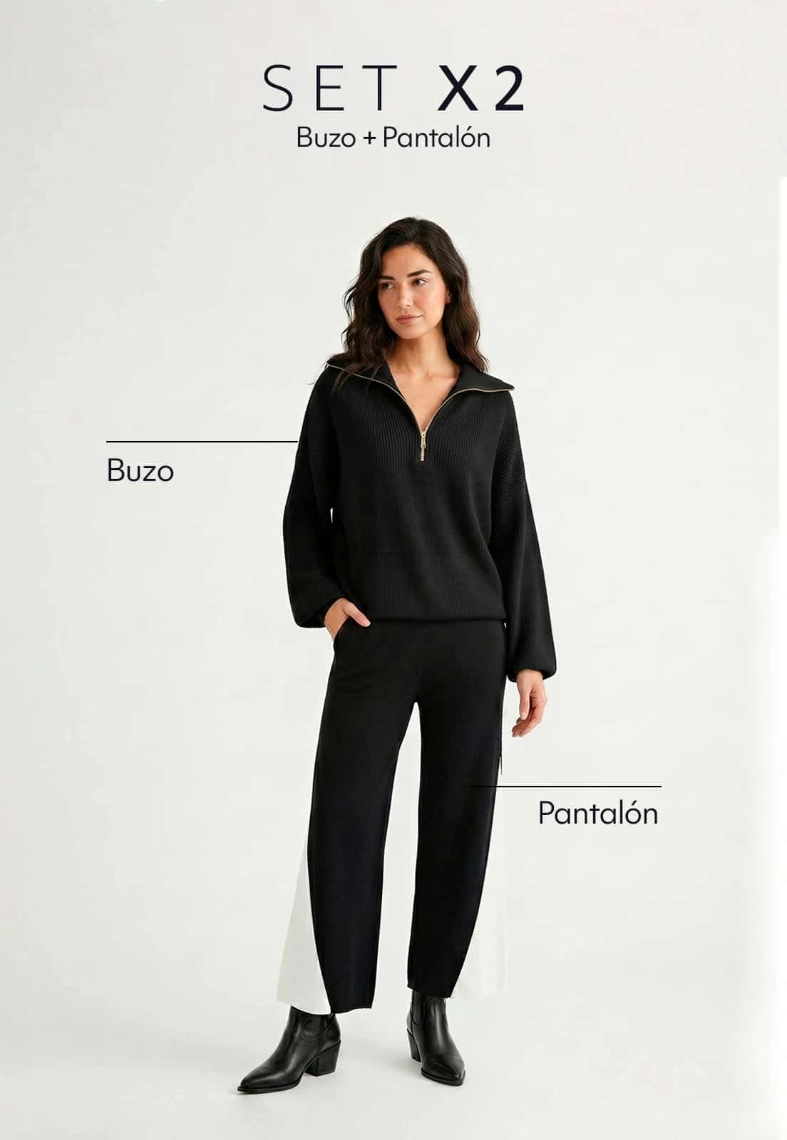 Set Camisero Bombacho / Pantalón Sofía - miniatura 1