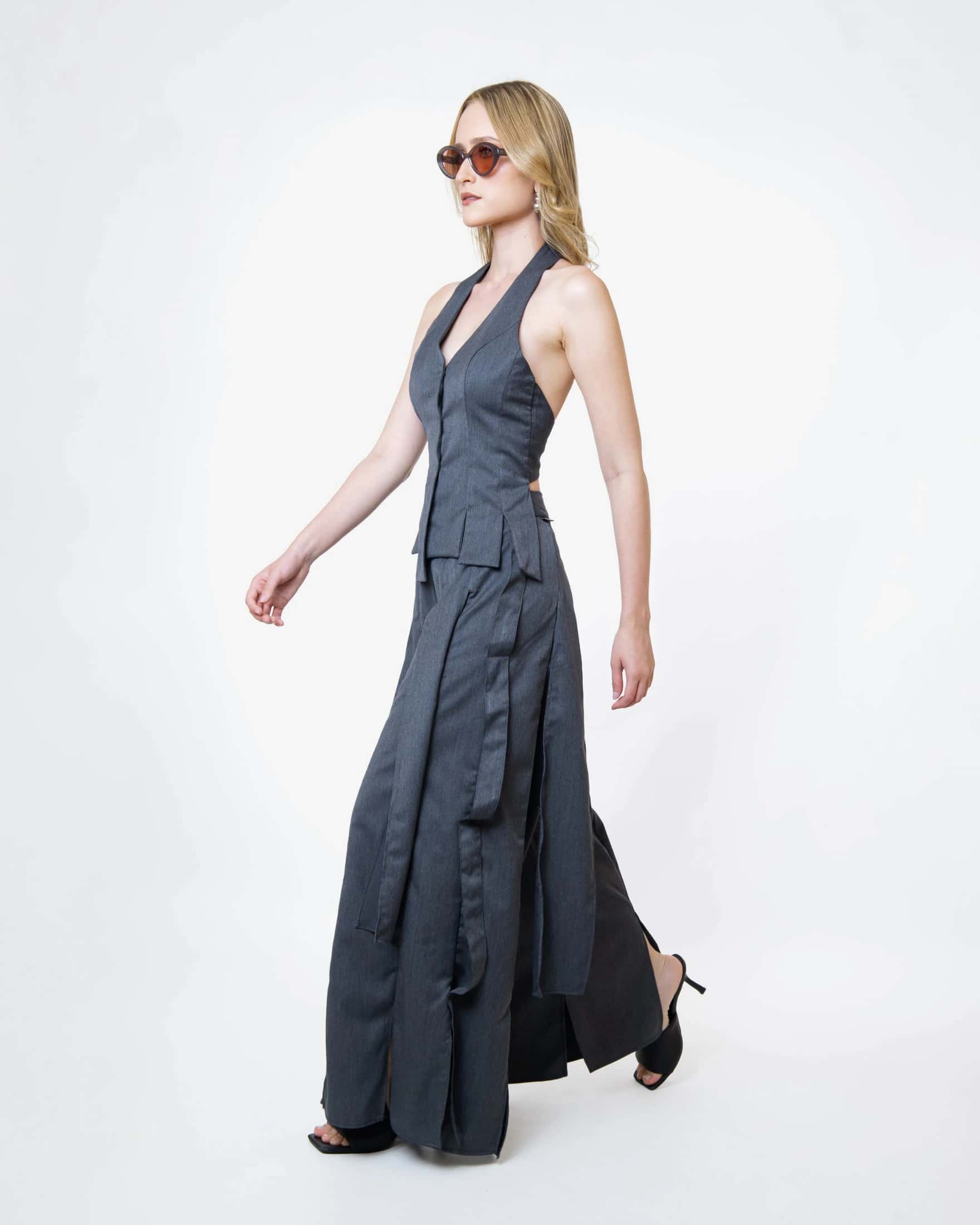 Gray Motion Pants