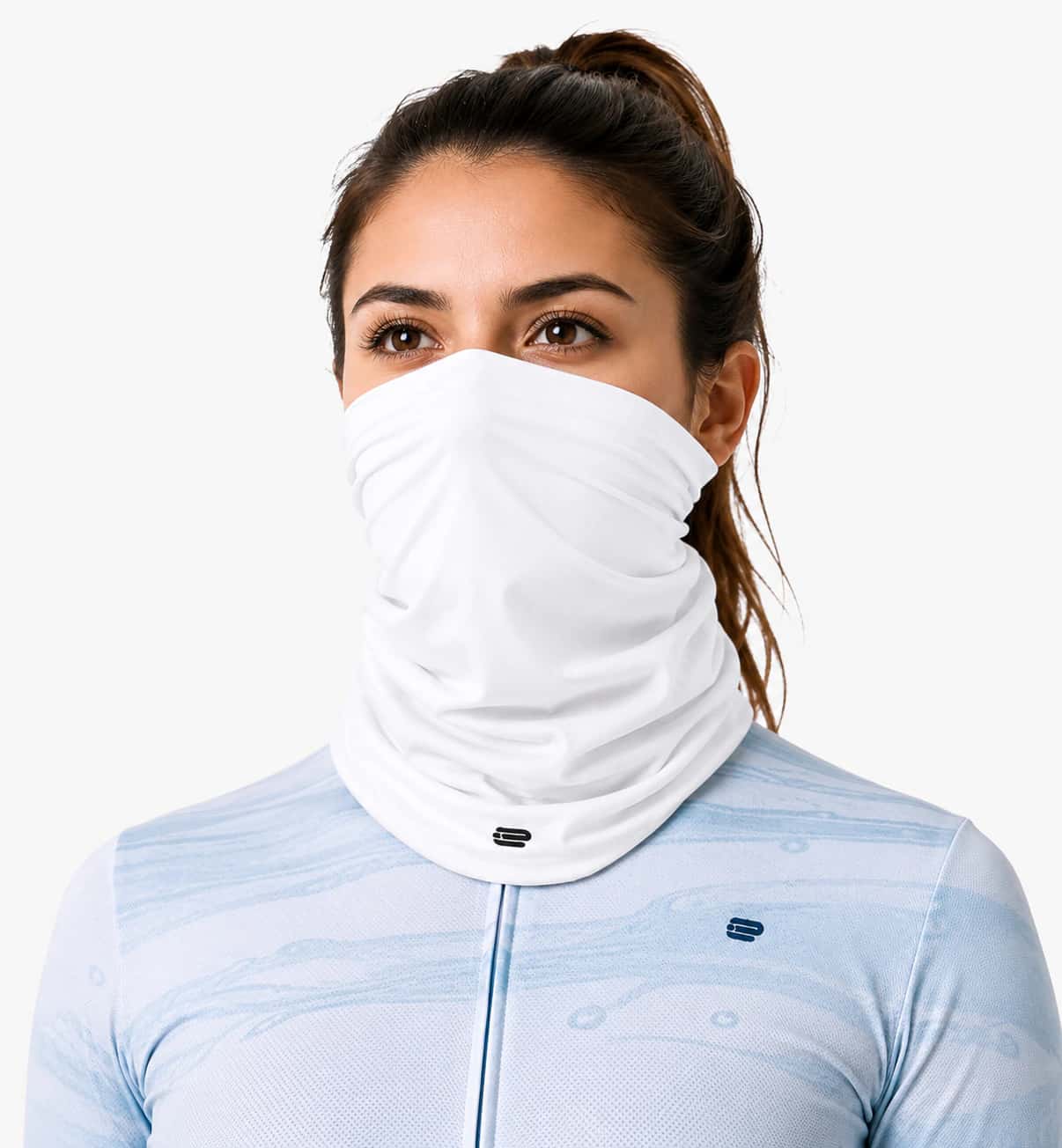 Buff ciclismo  white  accesorio mujer - miniatura 2