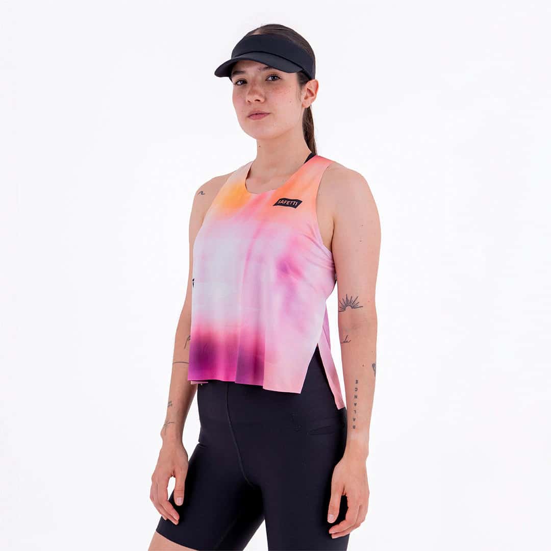 CAMISETA RUNNING MANGA SISA LEVIT PULSE PARA MUJER