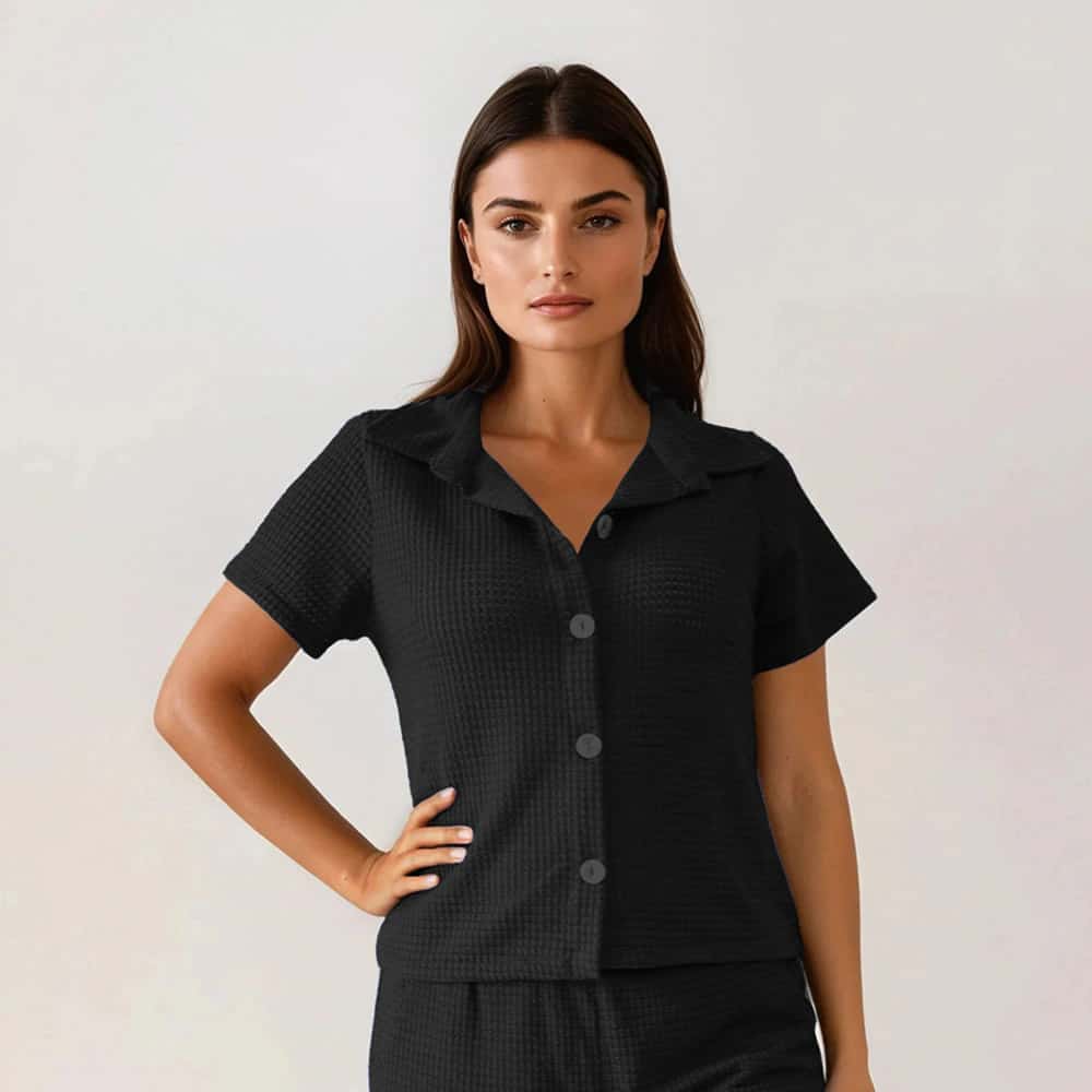 Camisa Manga Corta Ivory