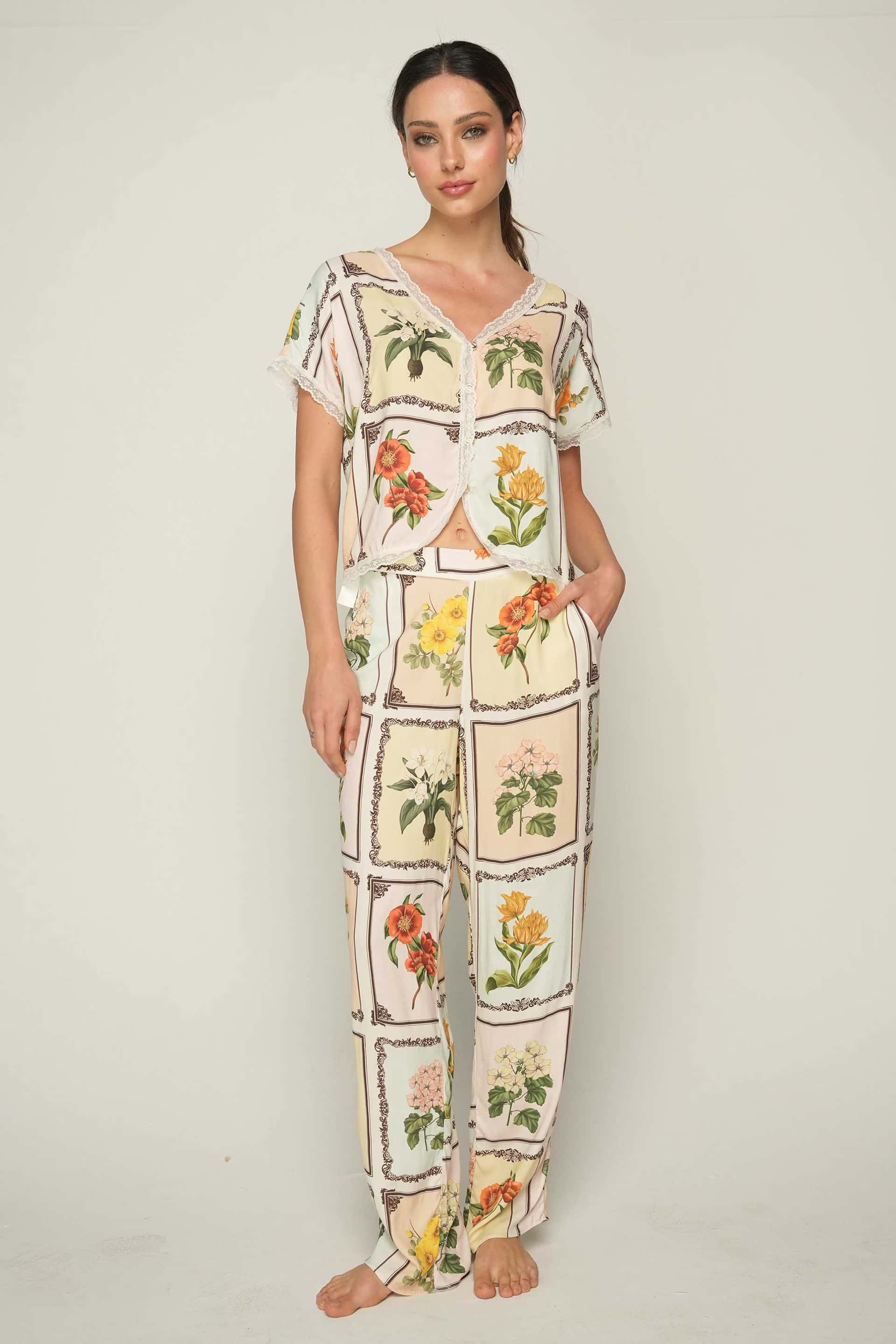 PIJAMA PANTALON MANGA CORTA ELLIPSE CONTINUIDAD