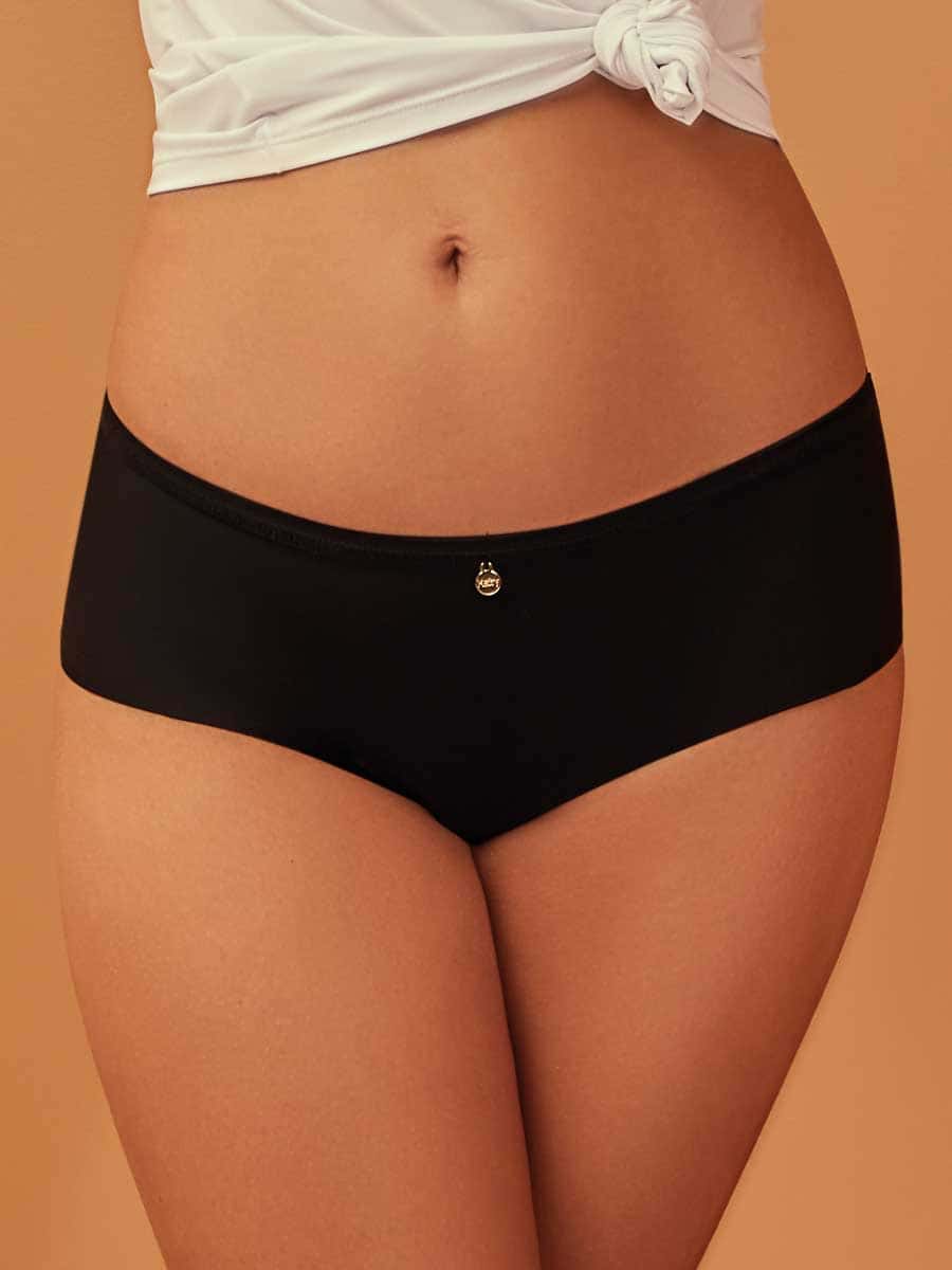 Cachetero Invisible Para Mujer Color Negro