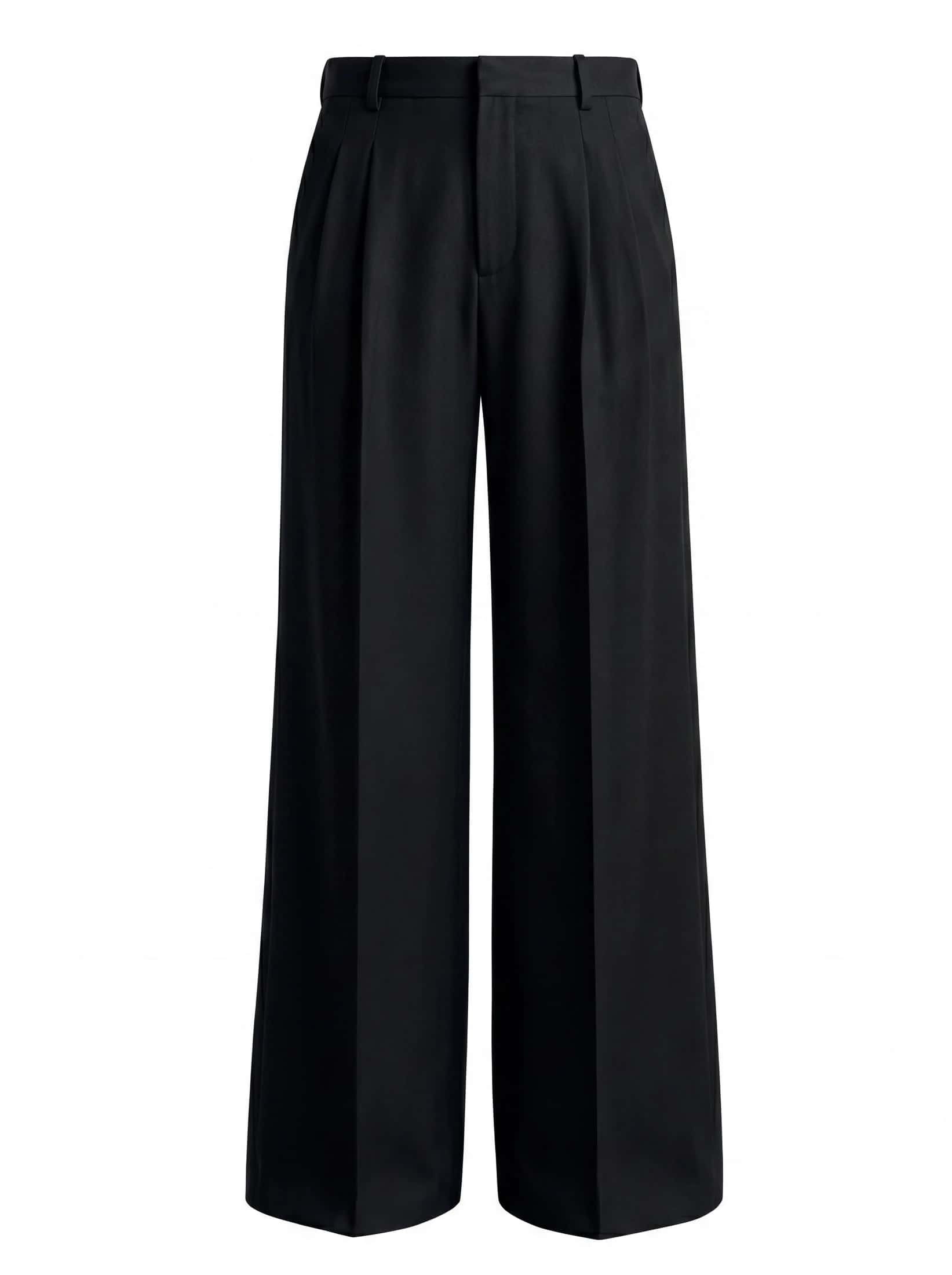 DOUBLE-PLEAT TROUSERS