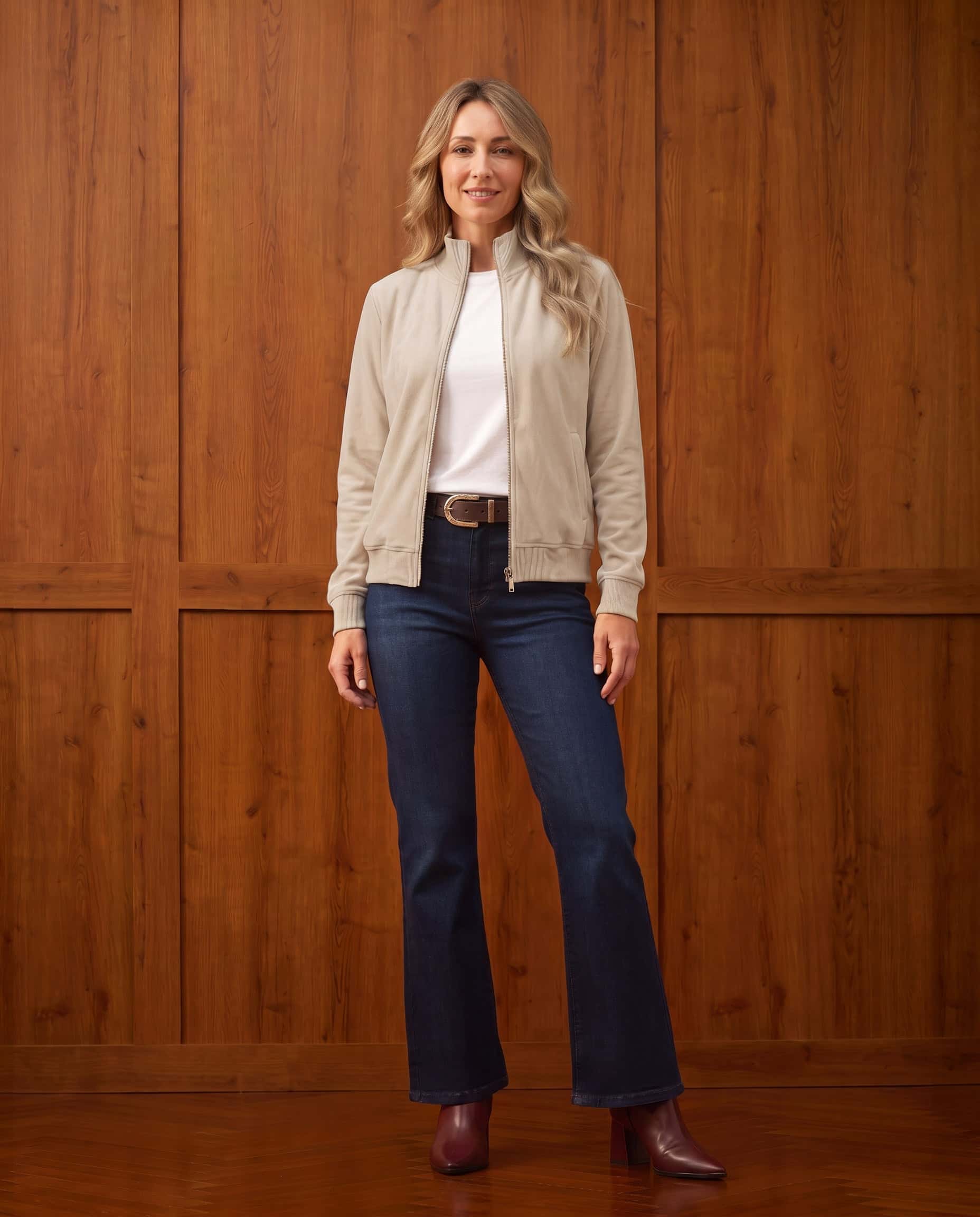 Chaqueta Snowy Confort Beige