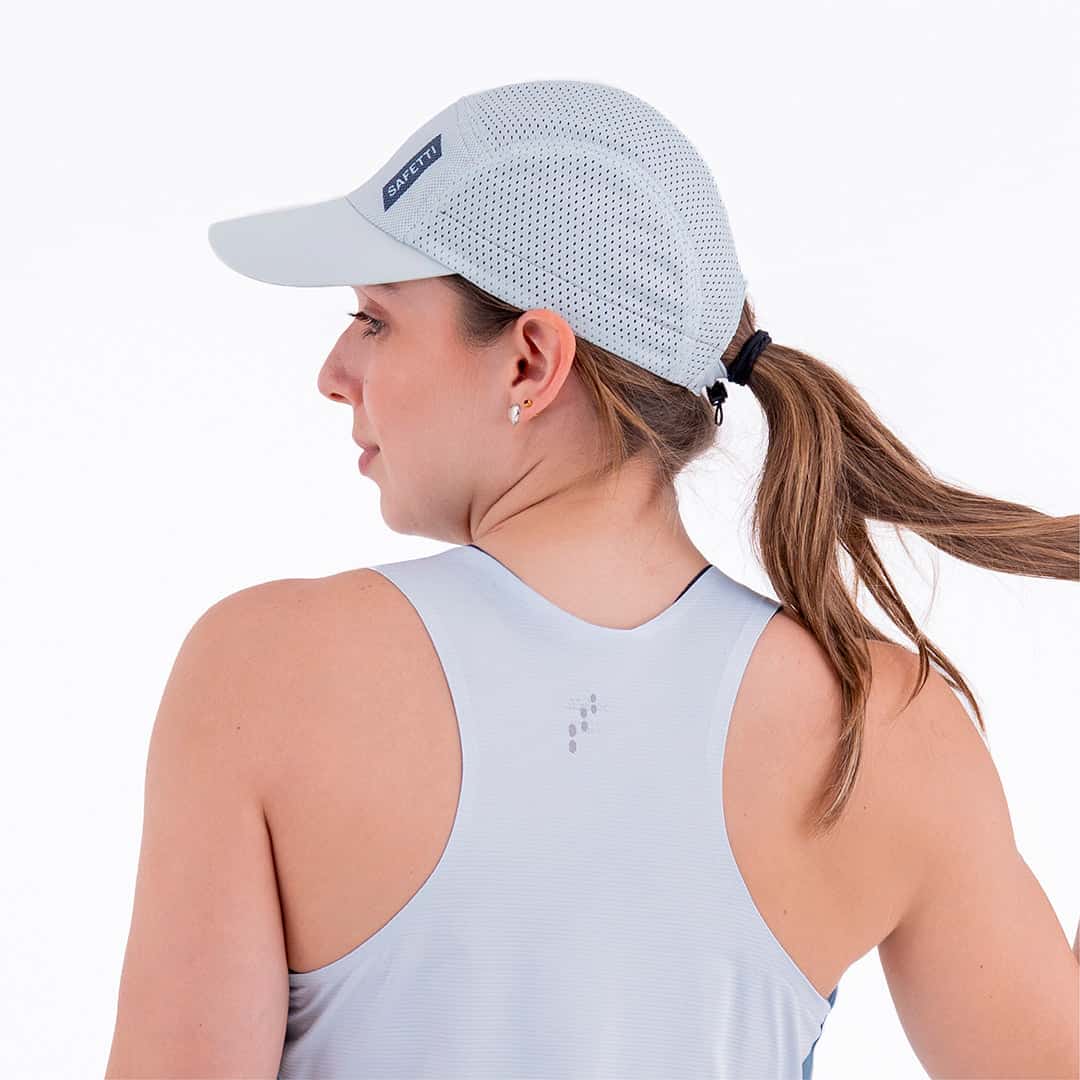 GORRA RUNNING KOOLER AZUL CLARO UNISEX - miniatura 2