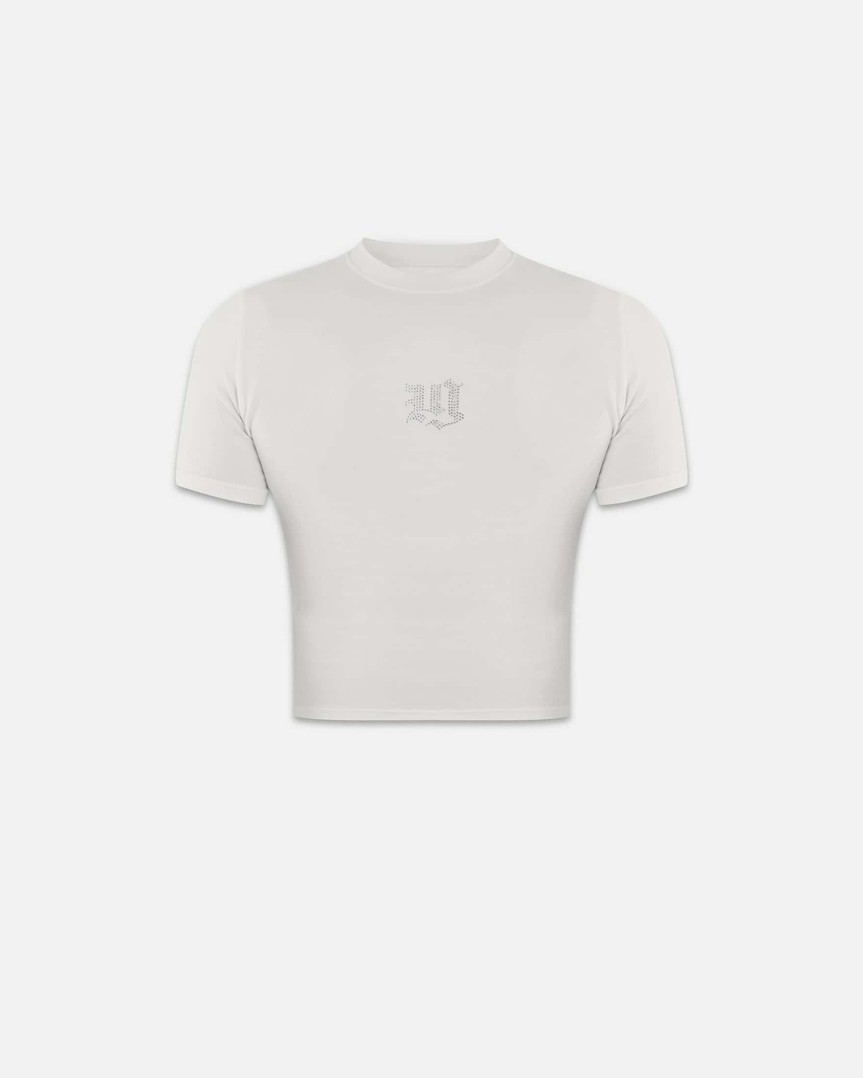 94' Gothic UG Long Baby Tee White