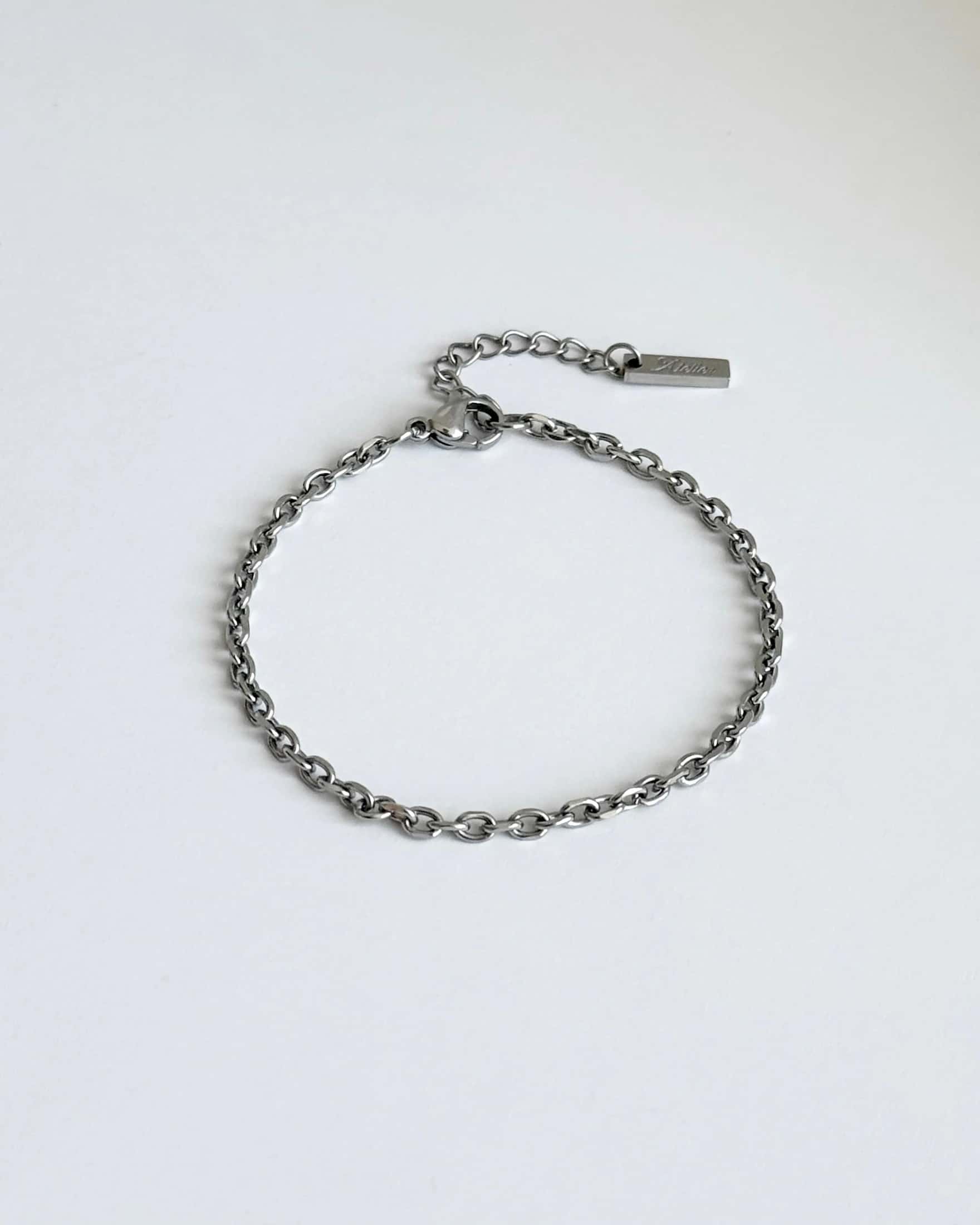 Link Bracelet, Silver