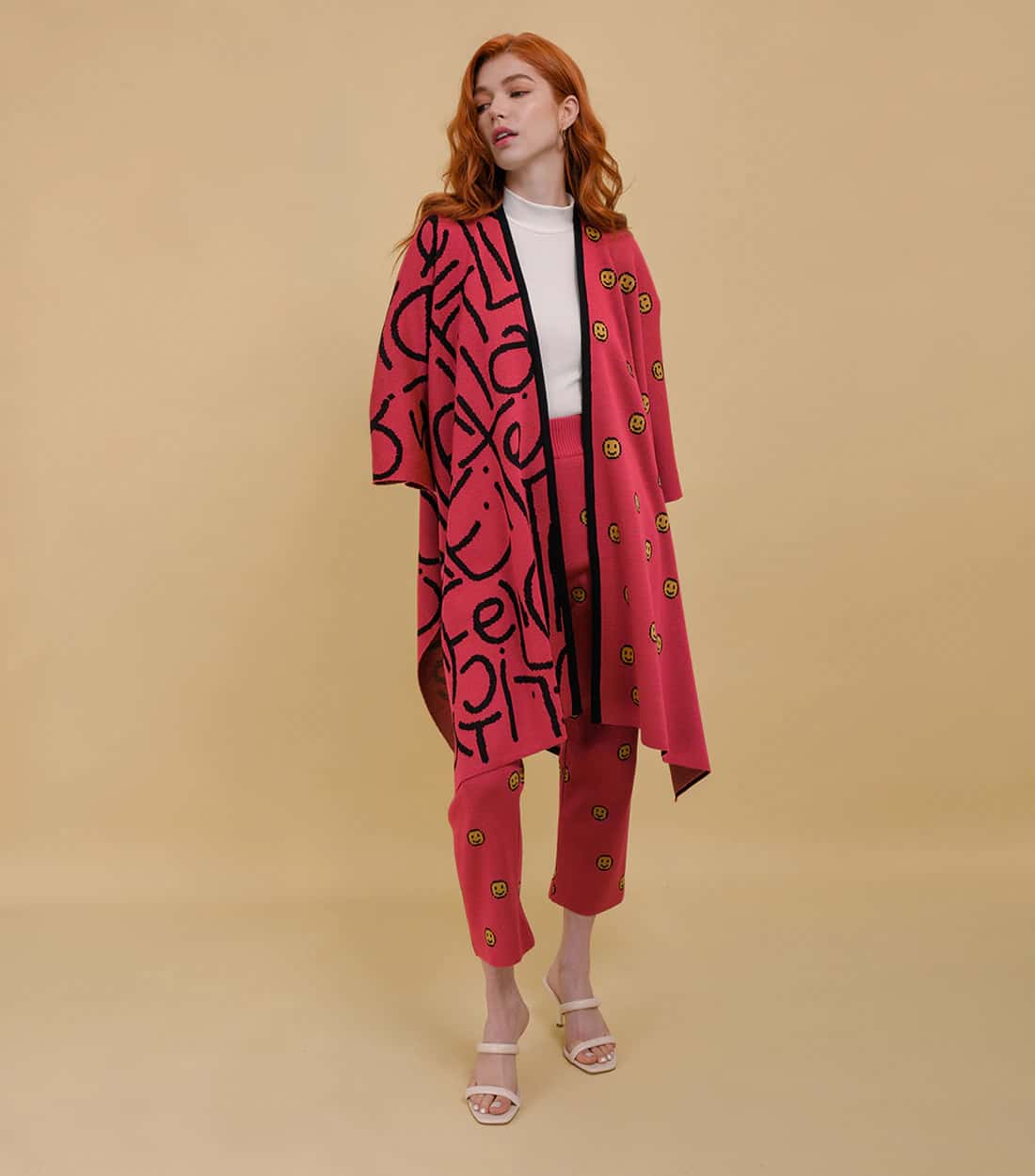 Poncho Alegria Fucsia.