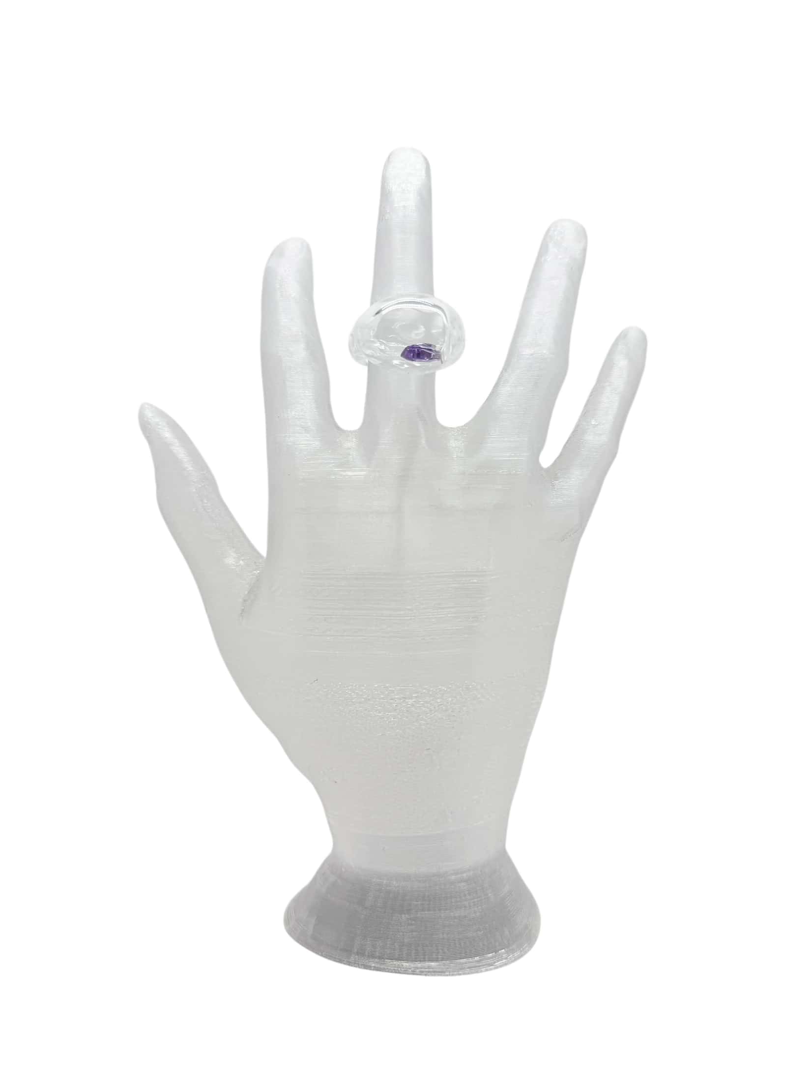 anillo vidrio zircón - miniatura 6