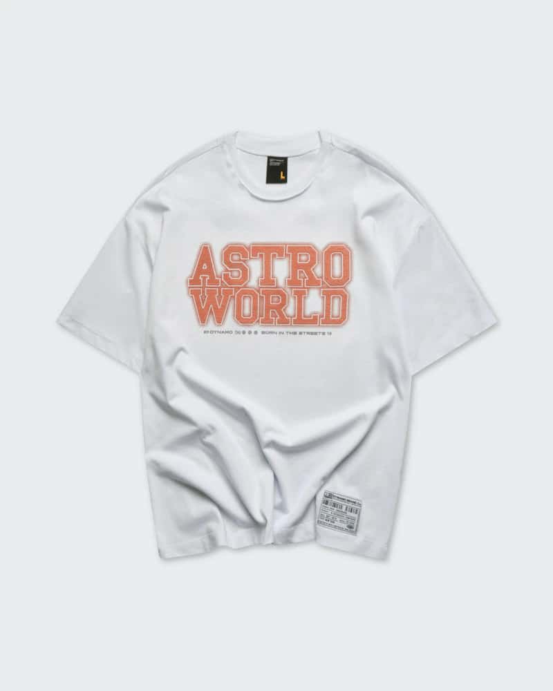 Camiseta Blanca Oversize Astro World - miniatura 6