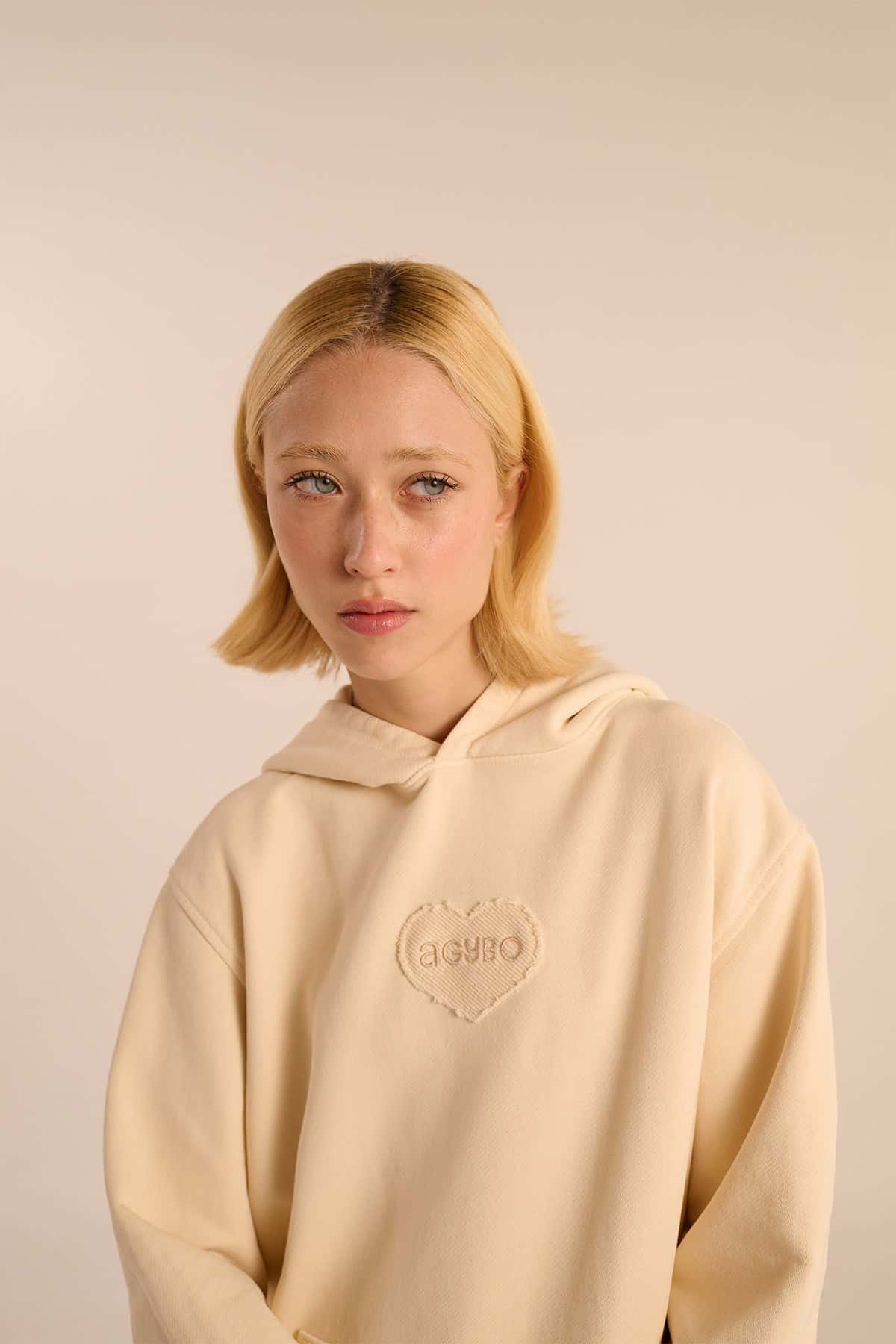 CORE HOODIE BEIGE - miniatura 4