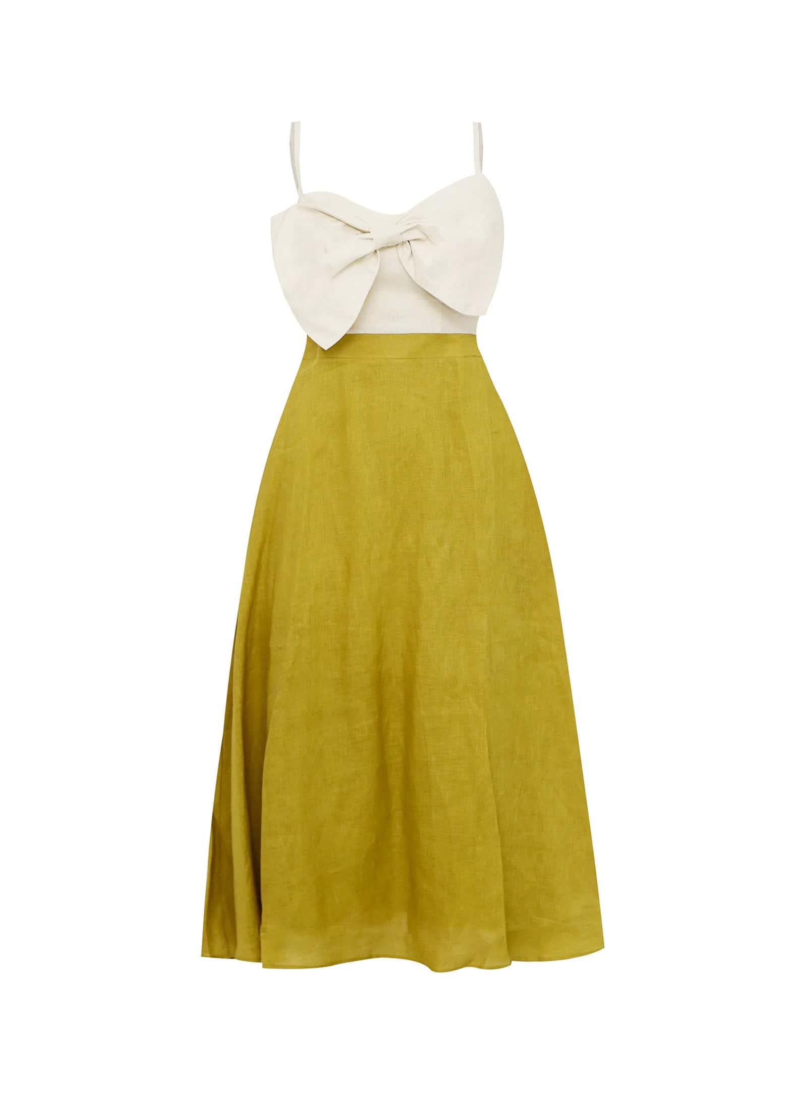 Vestido con Lace Green