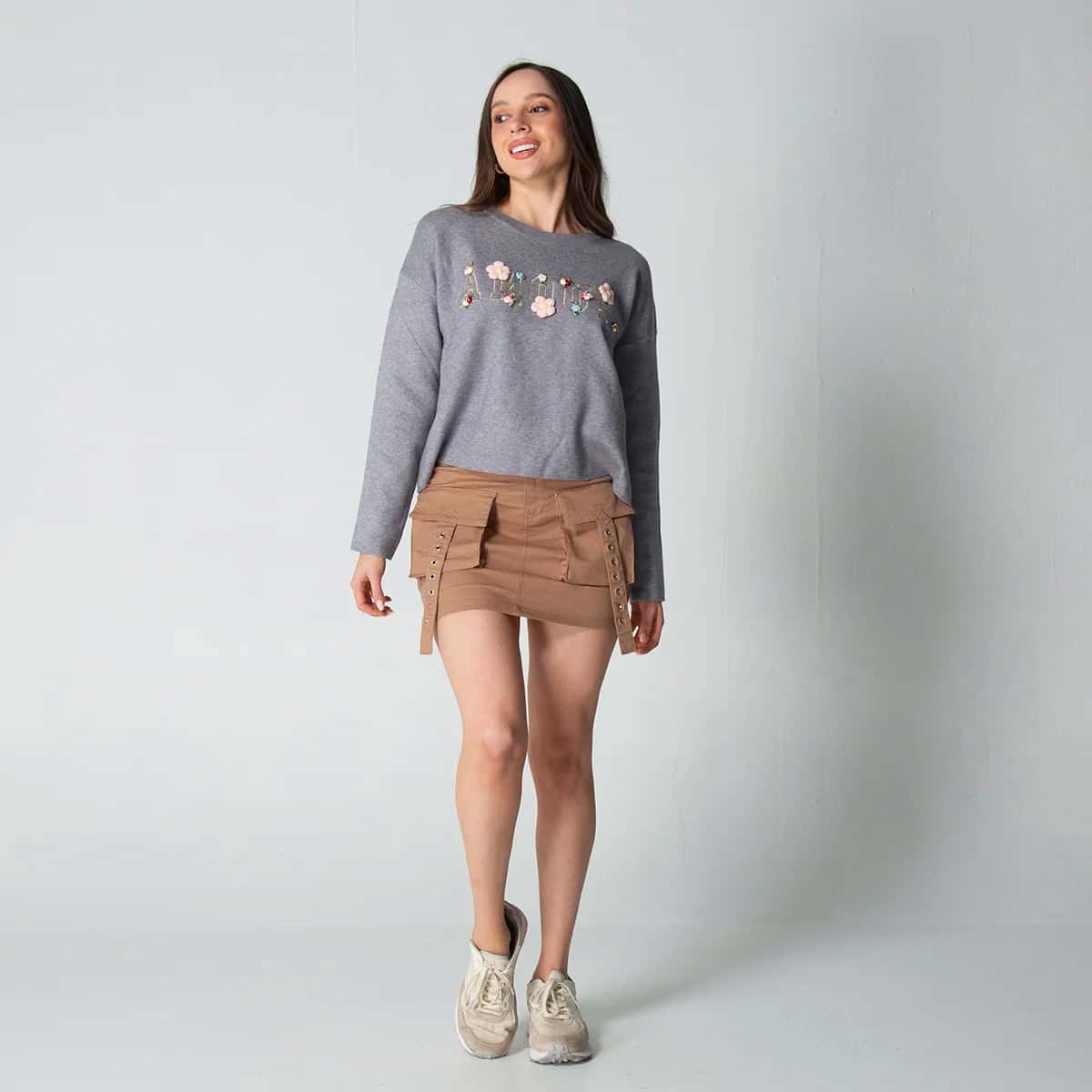 Falda Cargo Corta Goozo