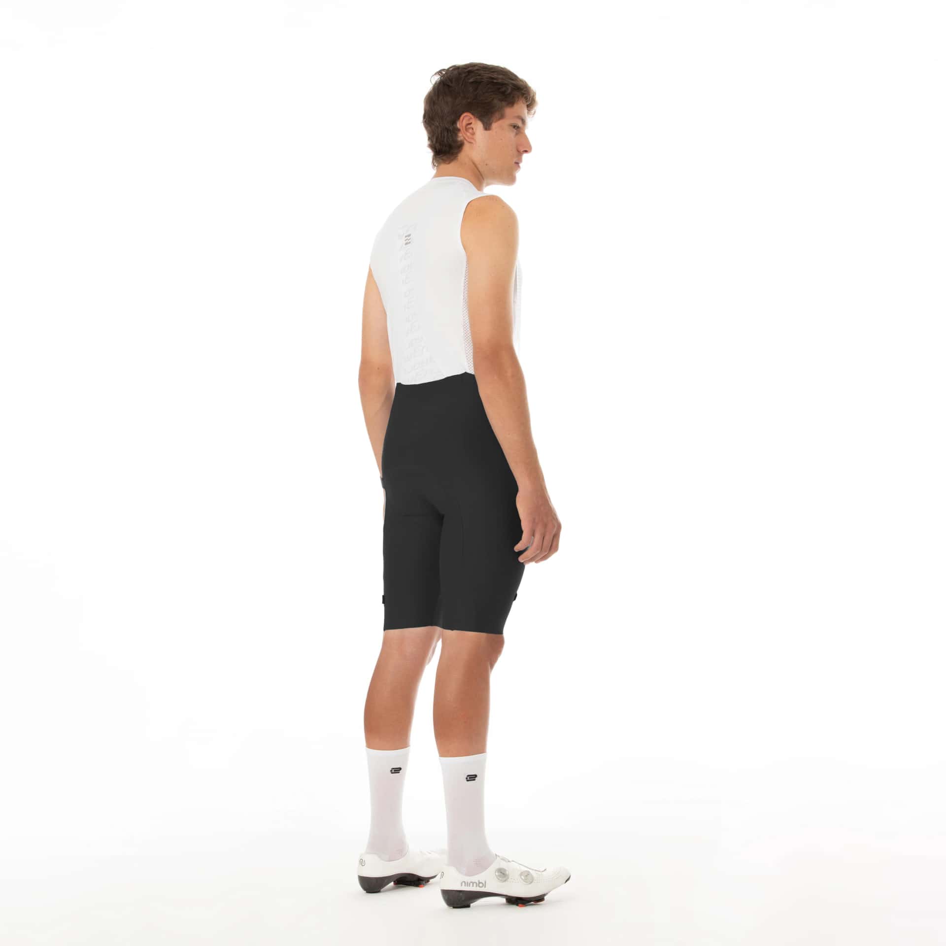 Pantaloneta Venge Black con cortes masculina - miniatura 7