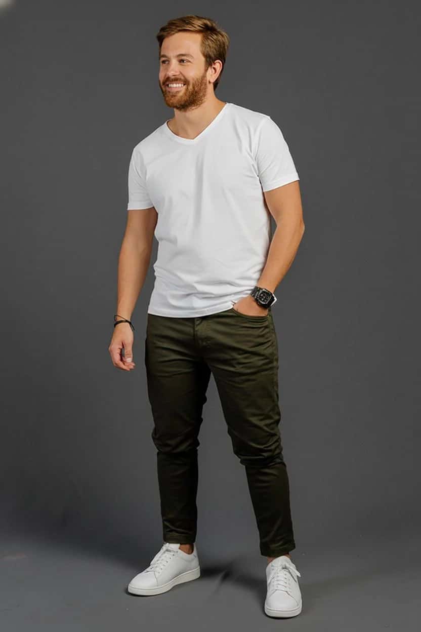 Camiseta Cuello V - miniatura 4