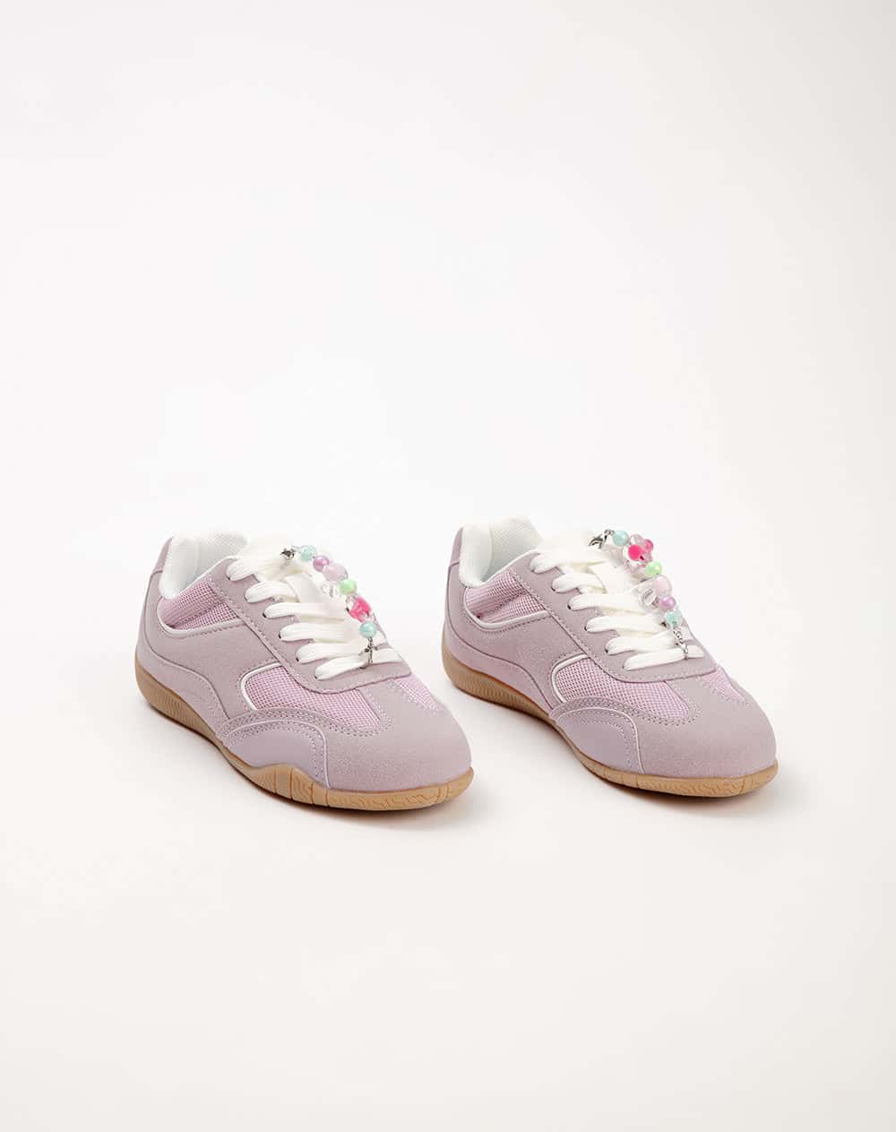Tenis casuales lila niña