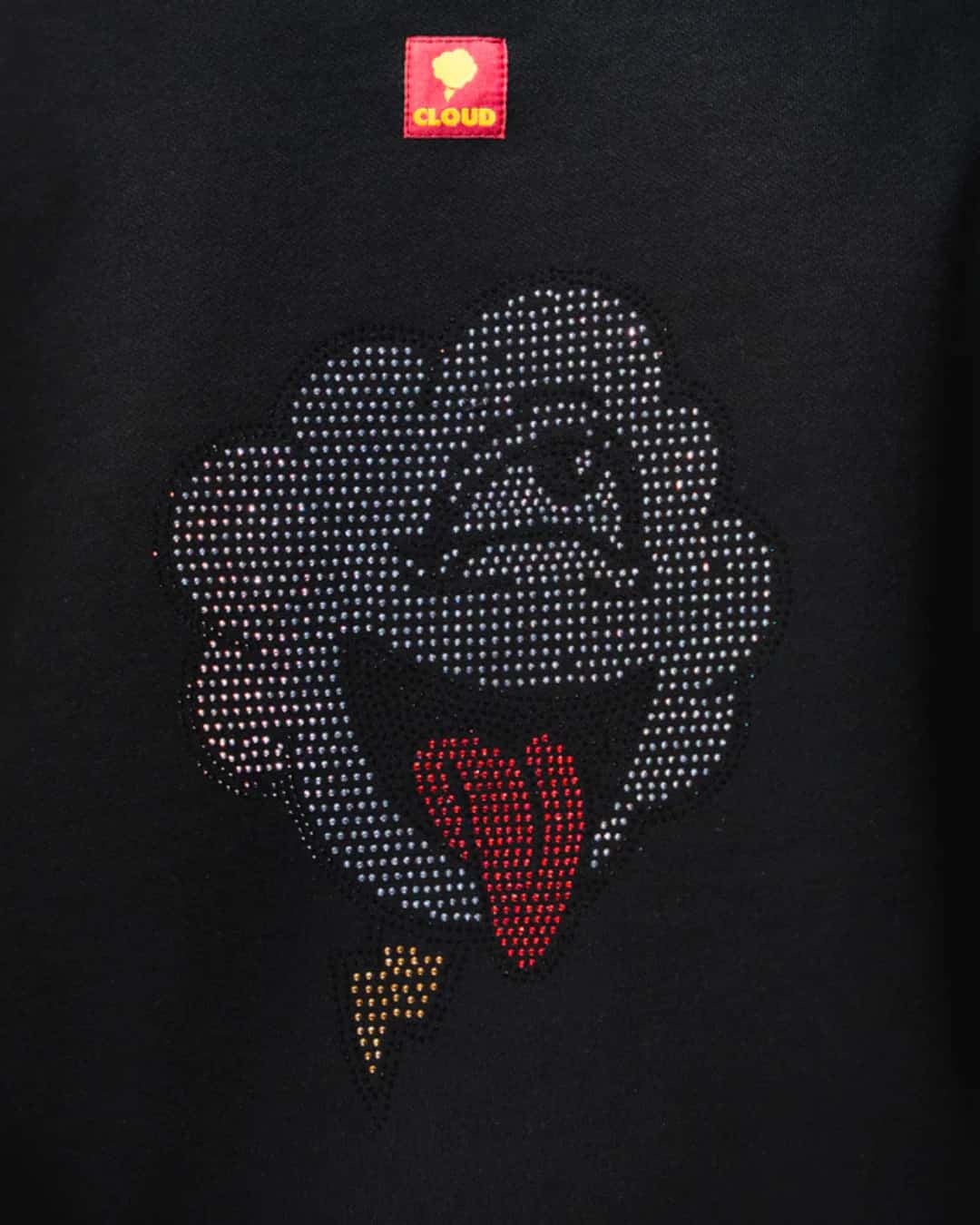 HOODIE NUBE BLING BOXY FIT - miniatura 4
