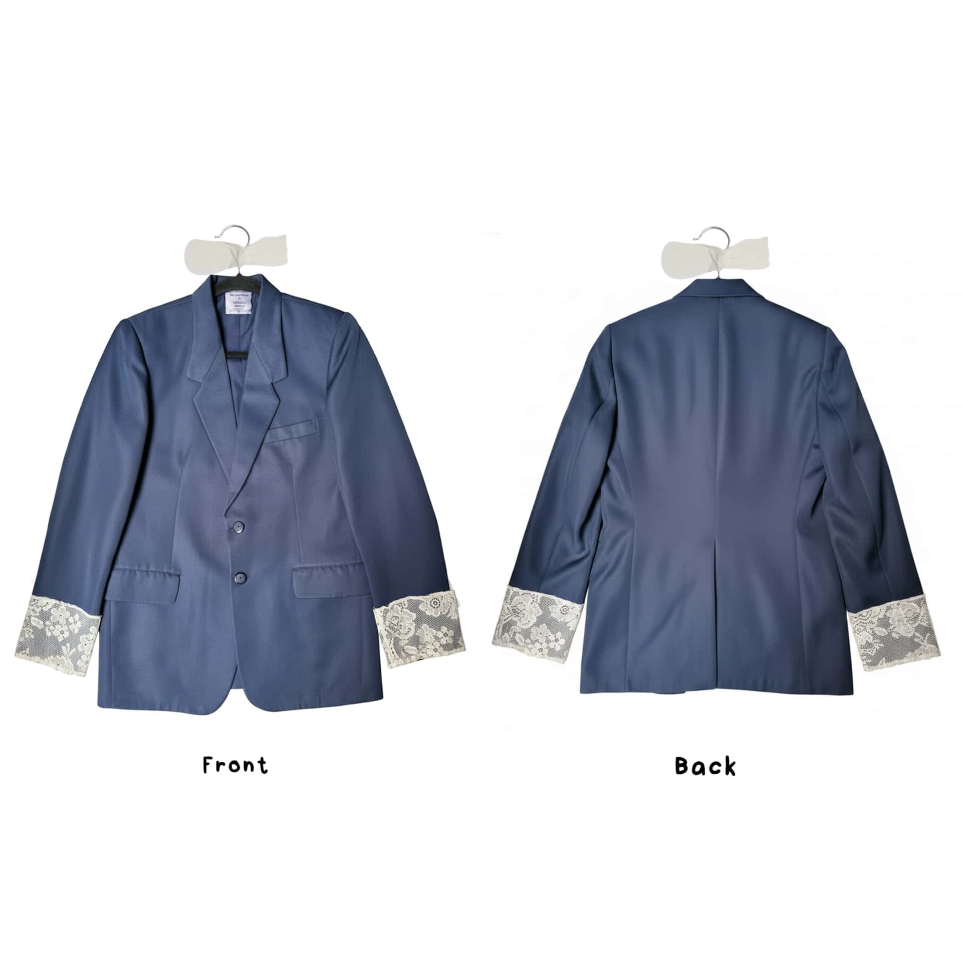 Upcycled Blazer w/ Lace - miniatura 3