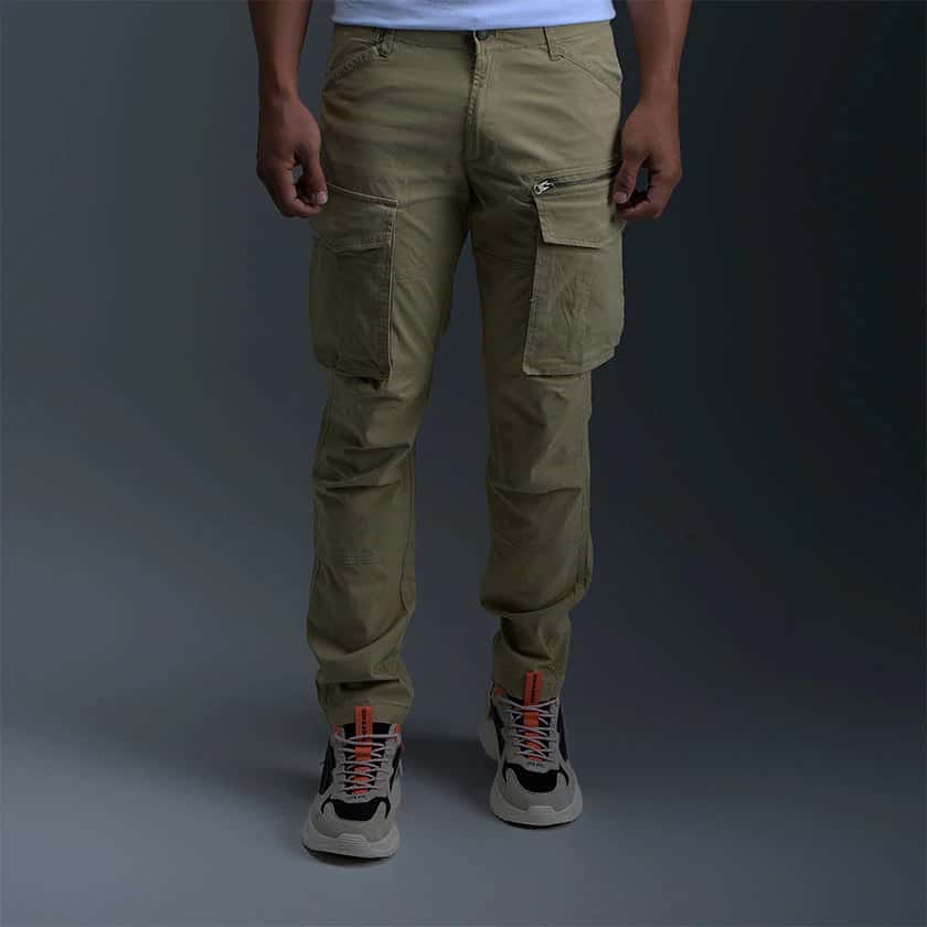 Pantalón Cargo Beige