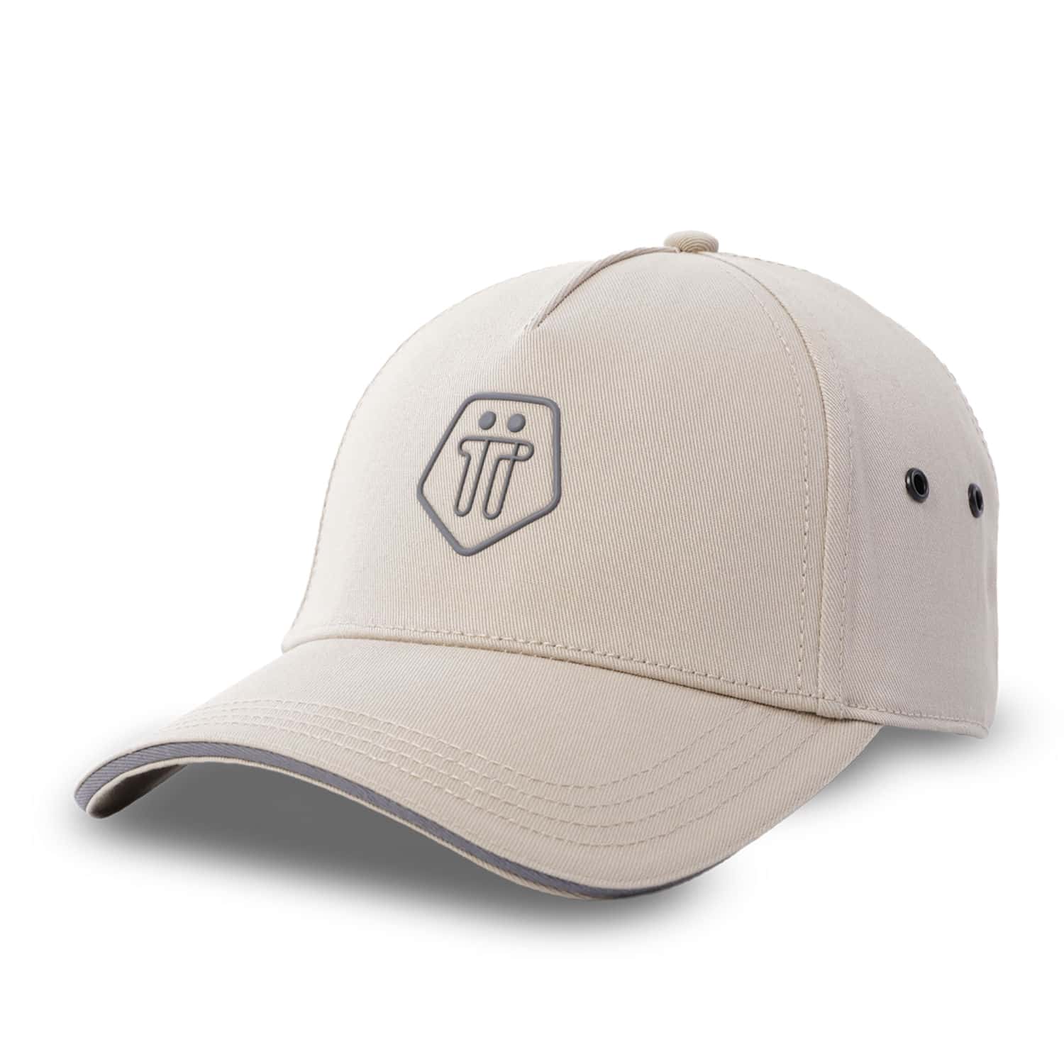 Gorra Beisbolera Totto Plus 2.0 Filtro UV color Beige/Gris/