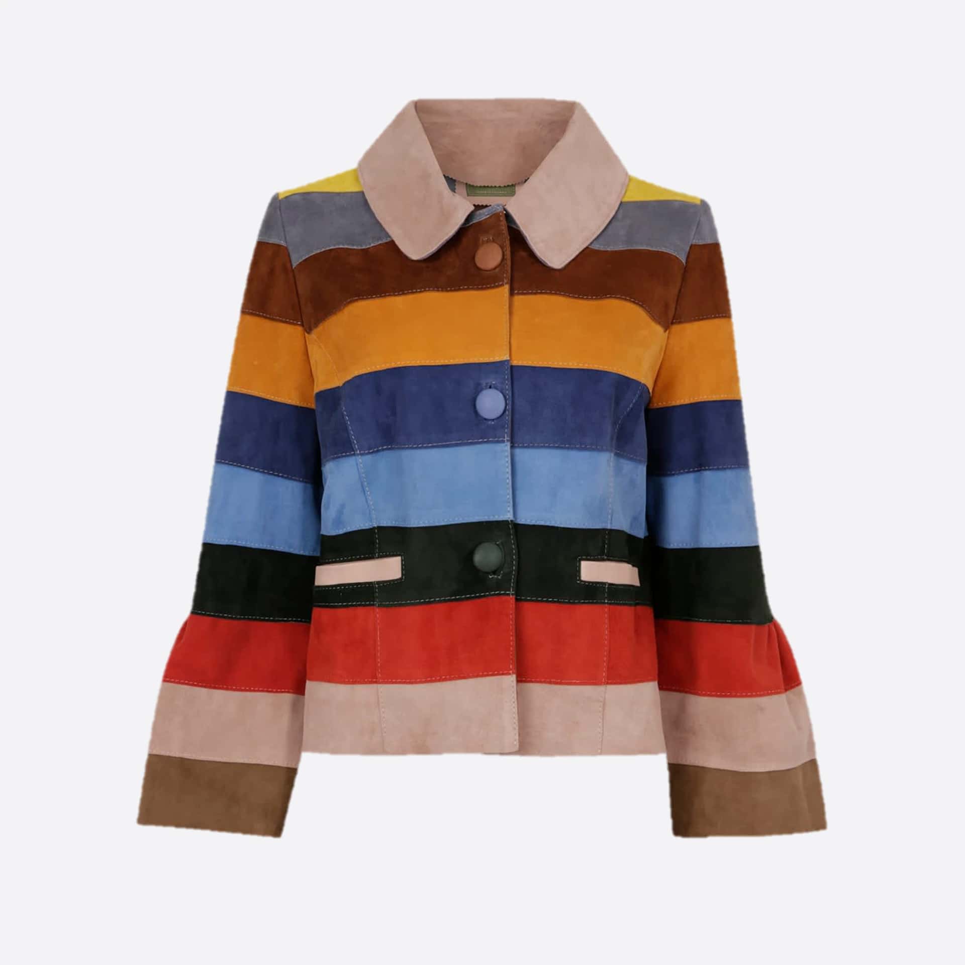 CHAEN SHORT JACKET WITH BOLERO SLEEVE - miniatura 2