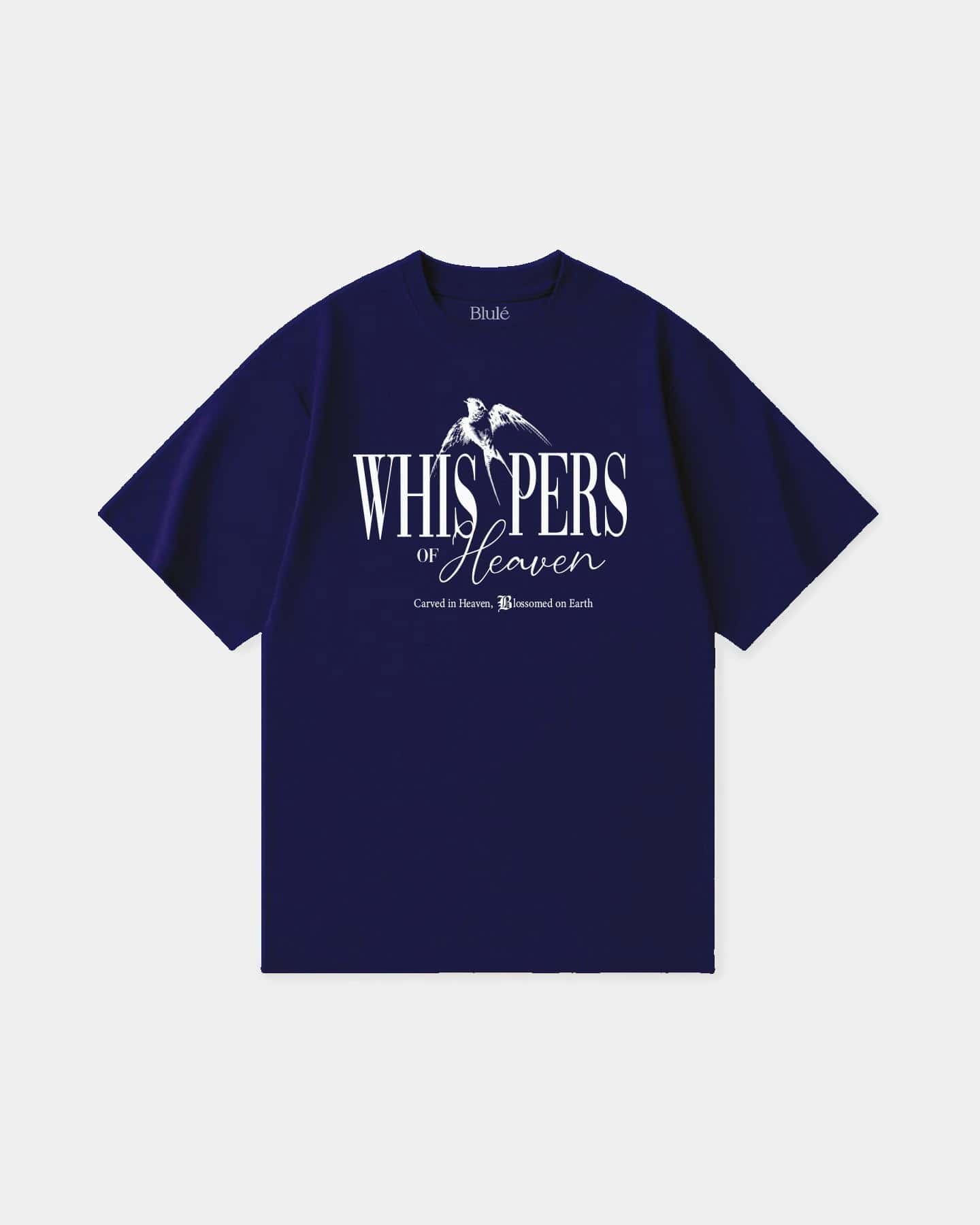 Oversized T Shirt Whispers Blue Navy