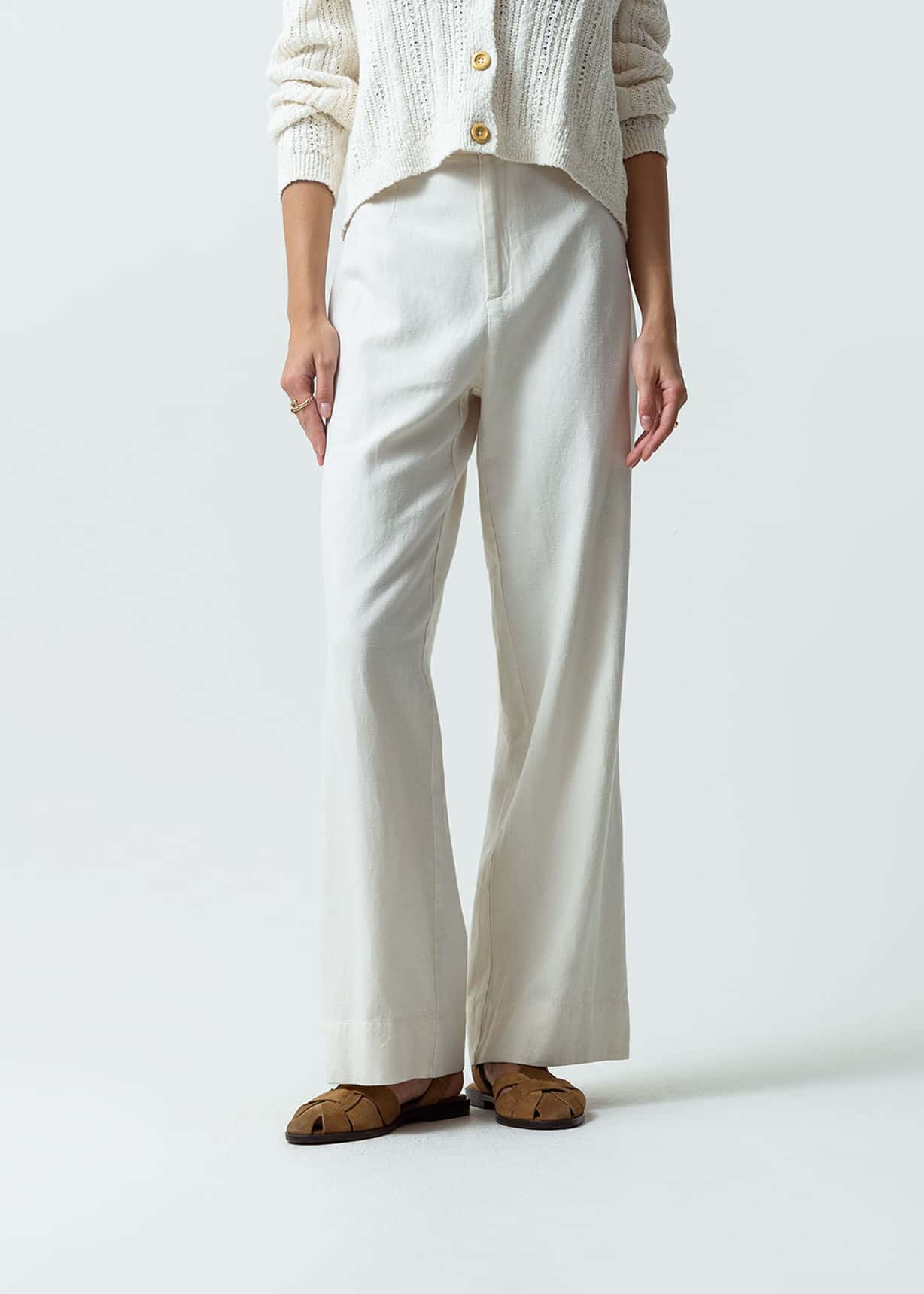 Pantalón Wide Leg Long tiro súper alto