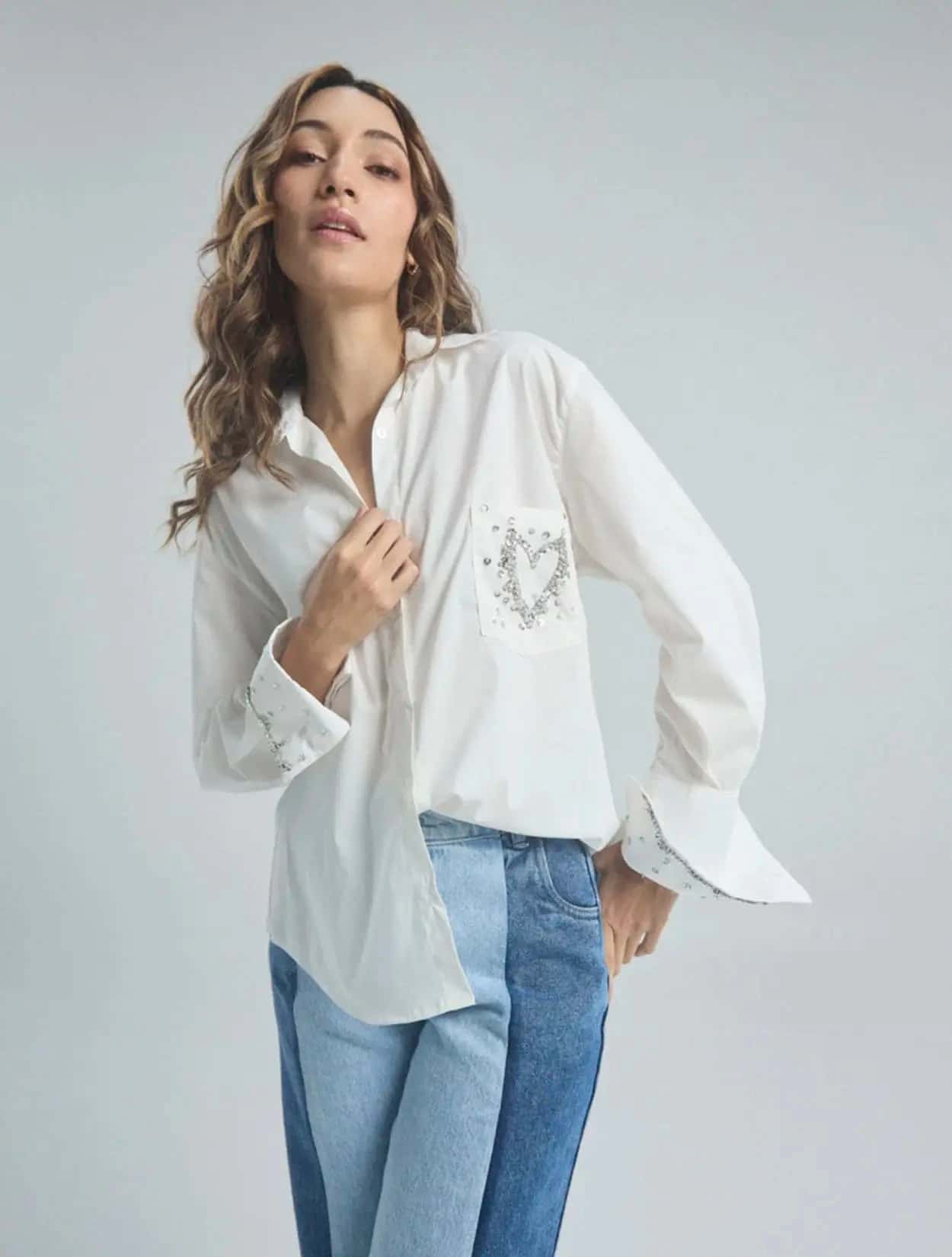 CAMISA BRILLA CORAZON - miniatura 2