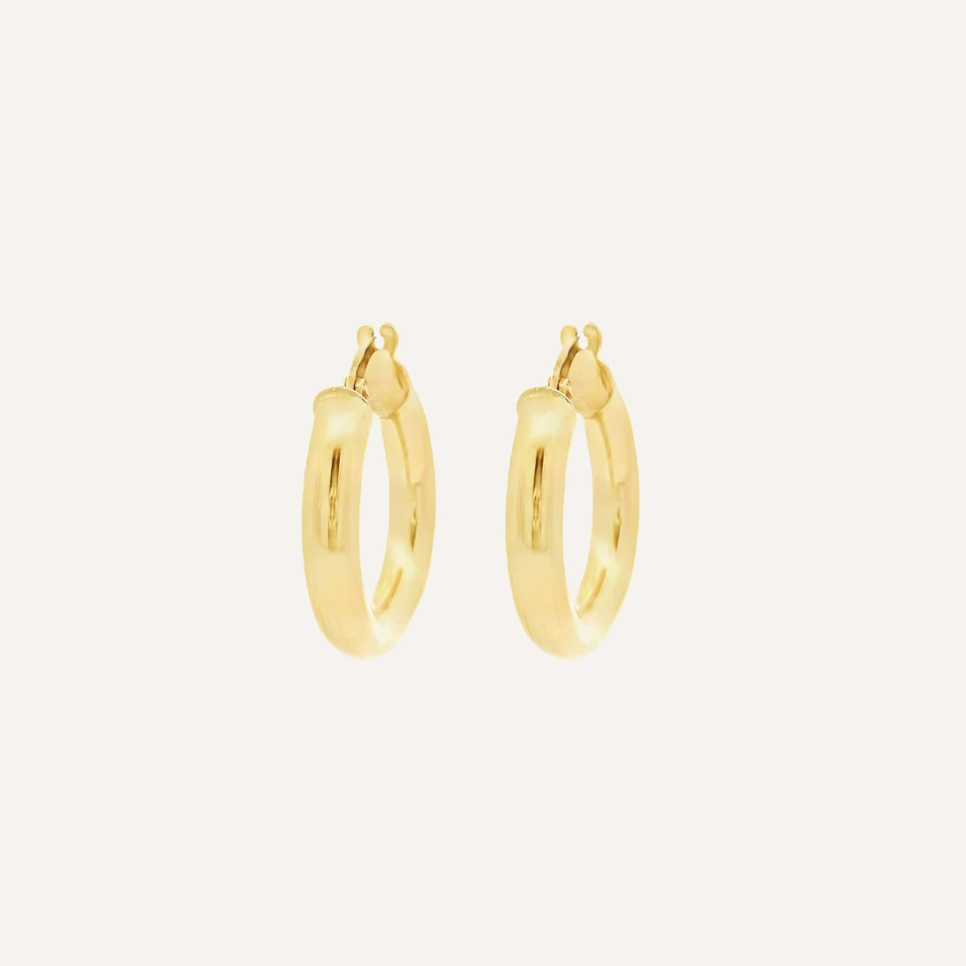 Arete Chunky Hoops Slim